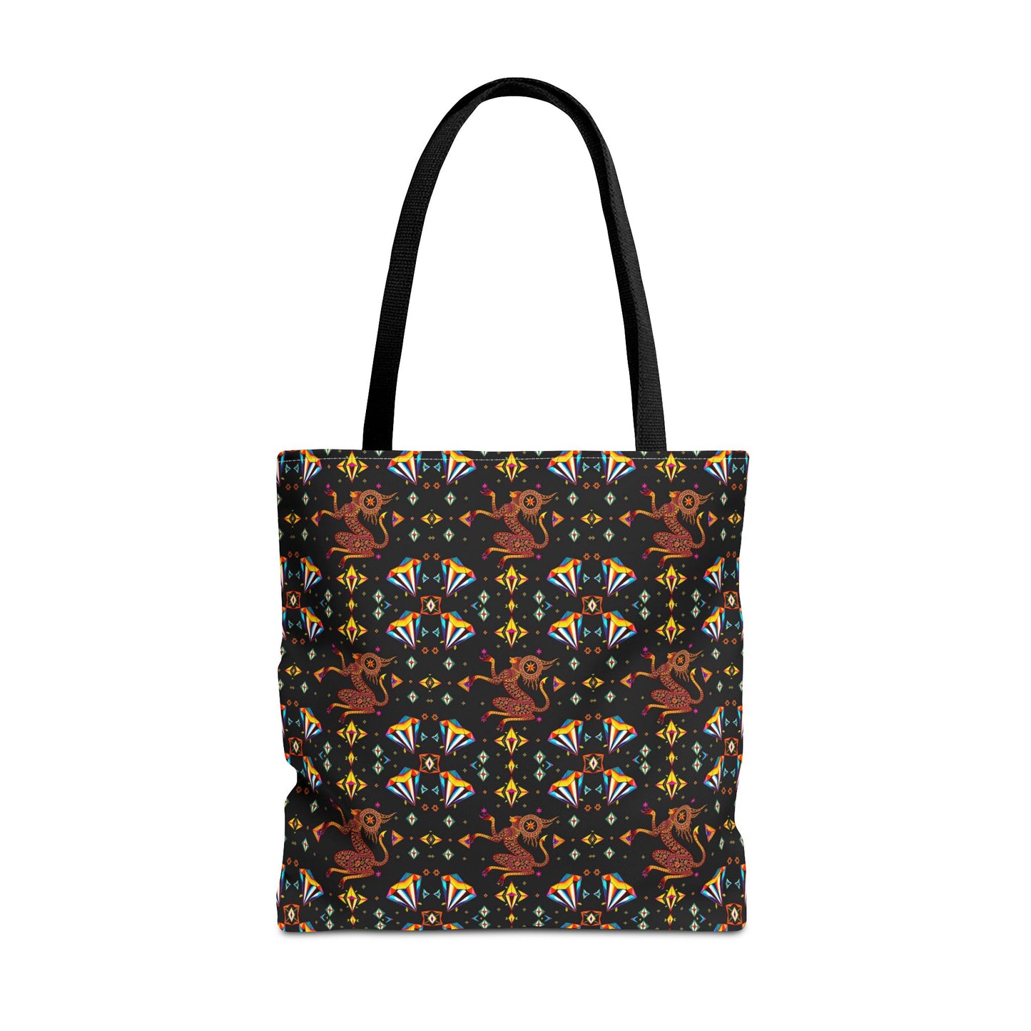 Tote Bag (AOP), Virgo, Zodiac, Jewel Pattern