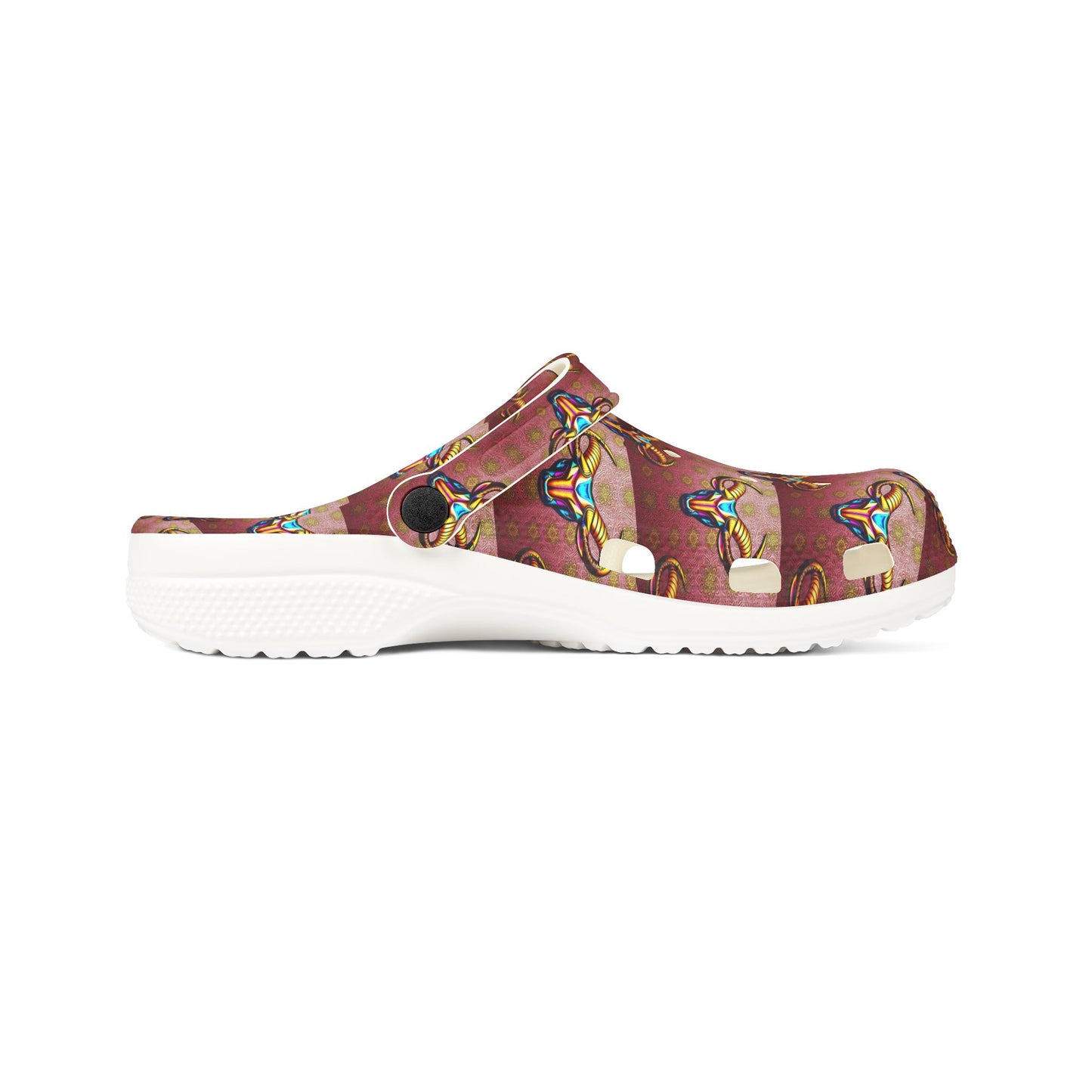 EVA Foam Rubber Shoes, (AOP), Taurus, Zodiac, Pattern