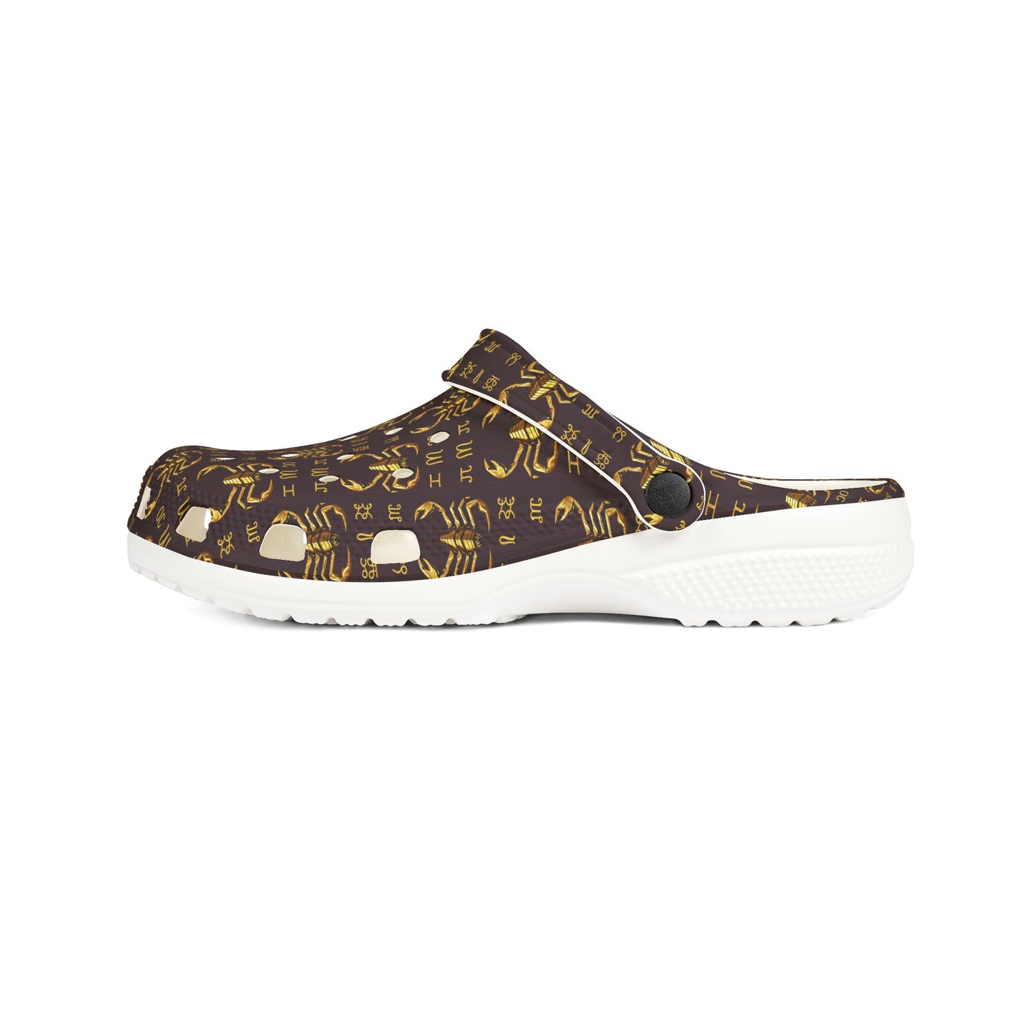 EVA Foam Rubber Shoes, (AOP), Scorpio, Zodiac v2, Pattern