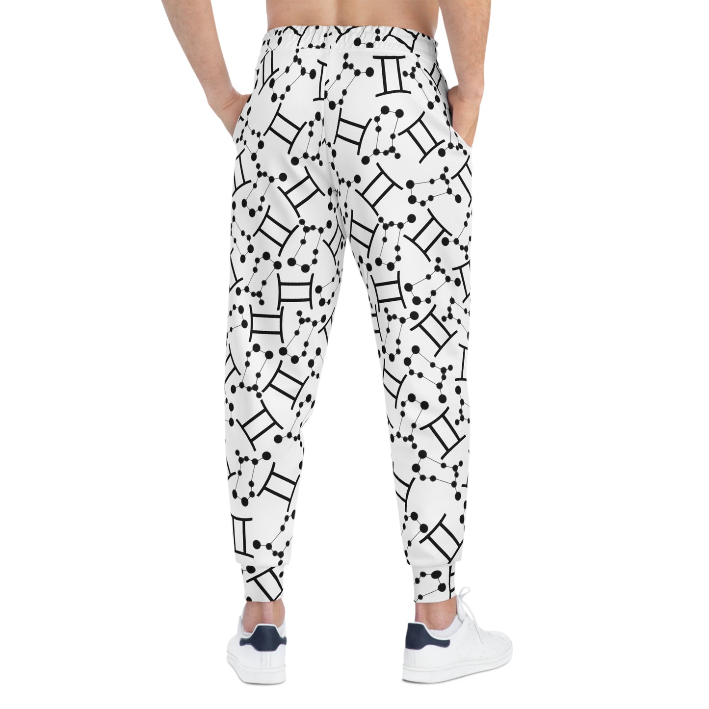 Athletic Joggers Gemini Zodiac sign (AOP)