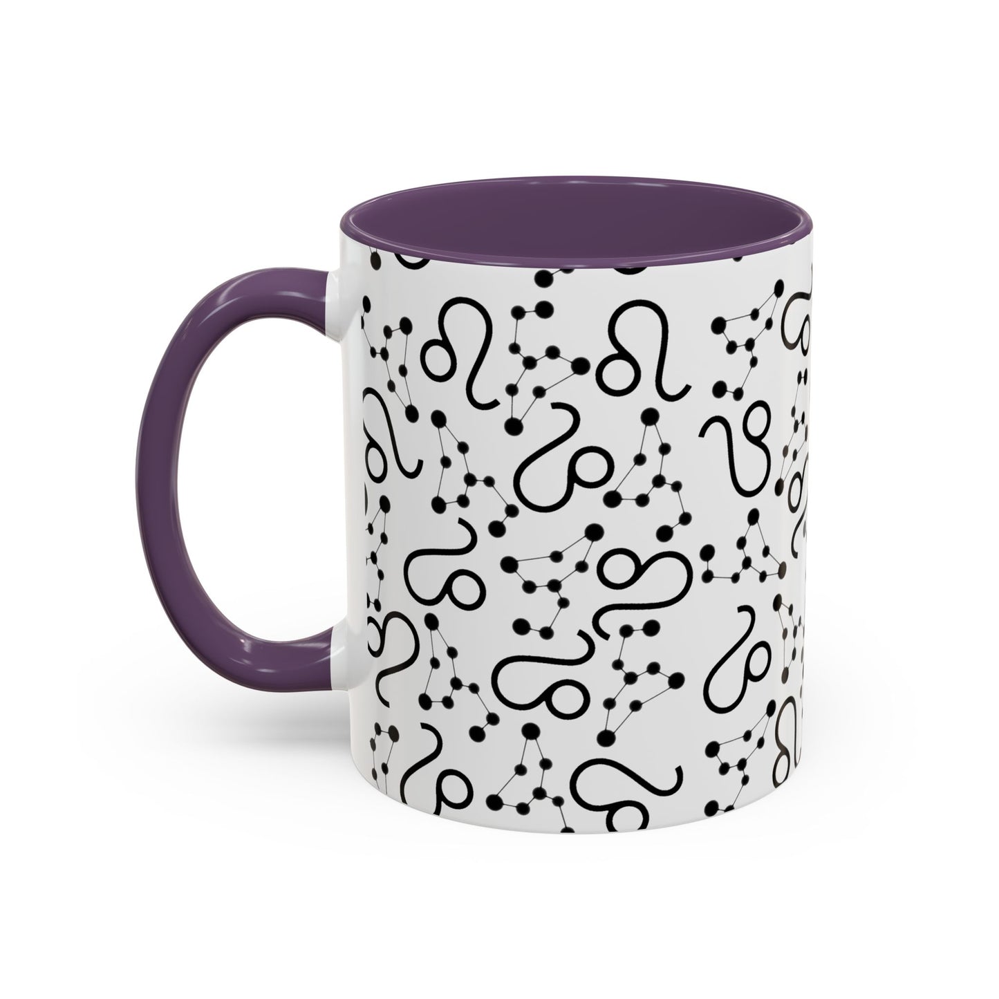 Accent Coffee Mug with the Leo sign (11, 15oz)