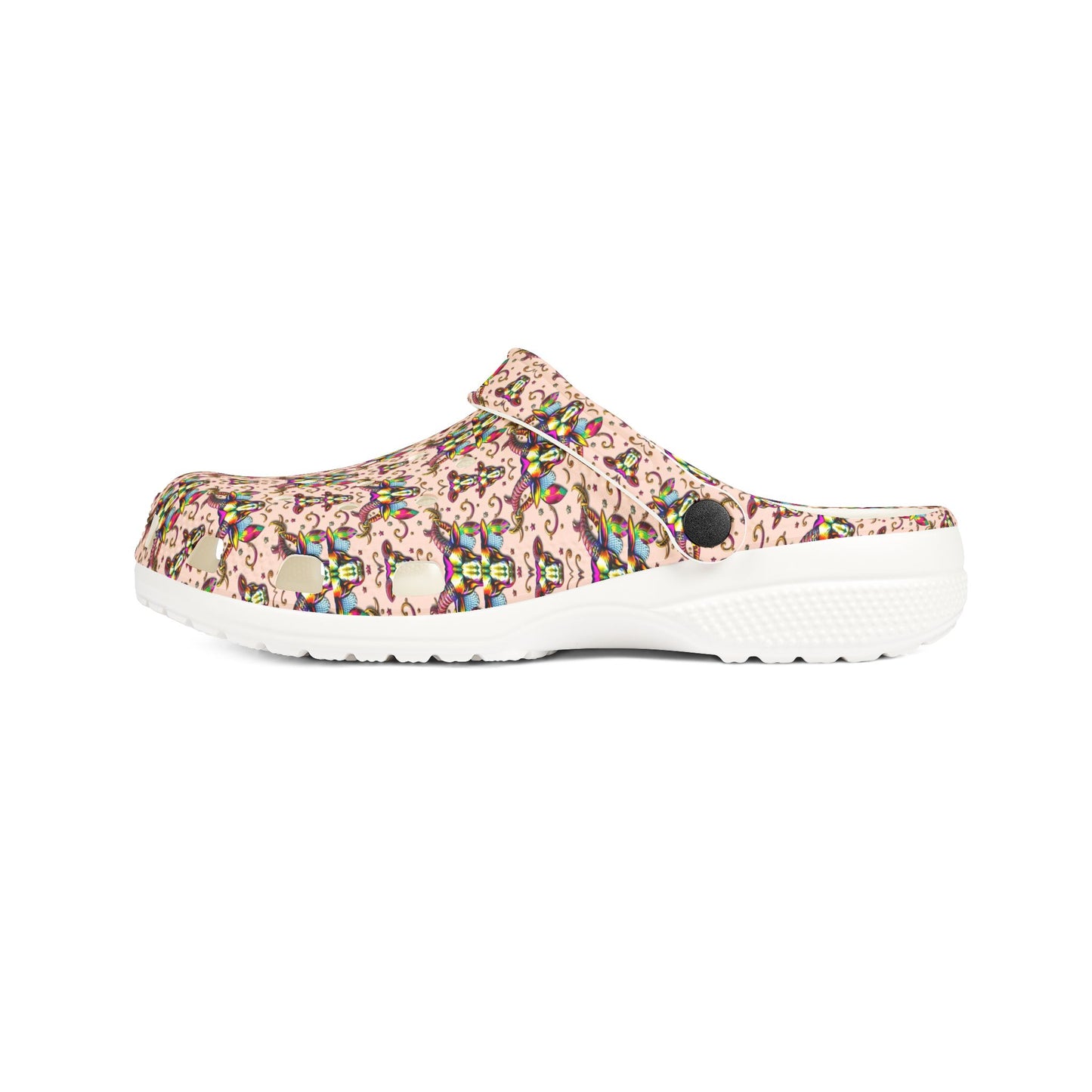 EVA Foam Rubber Shoes, (AOP), Taurus, Zodiac v1, Pattern