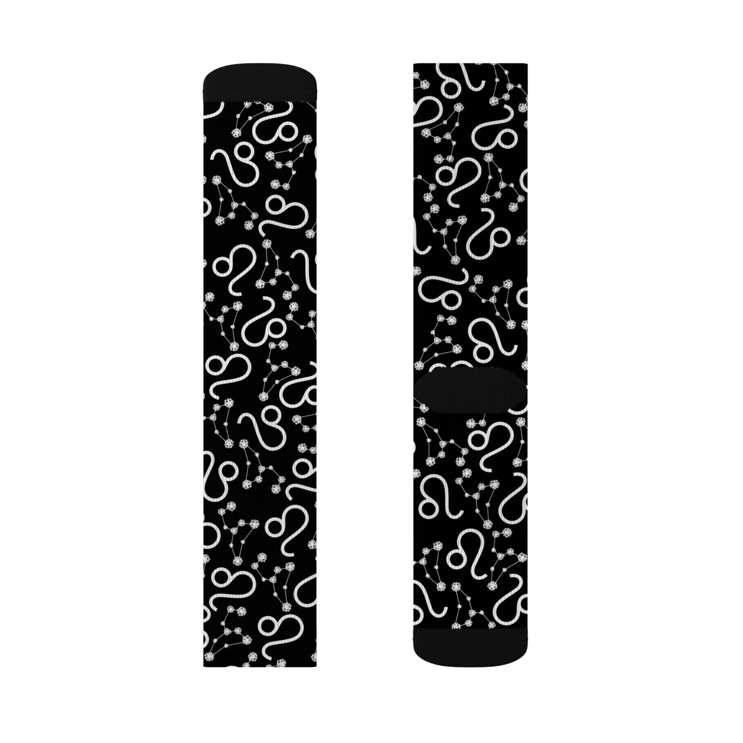 Zodiac Sublimation Socks Leo Zodiac sign