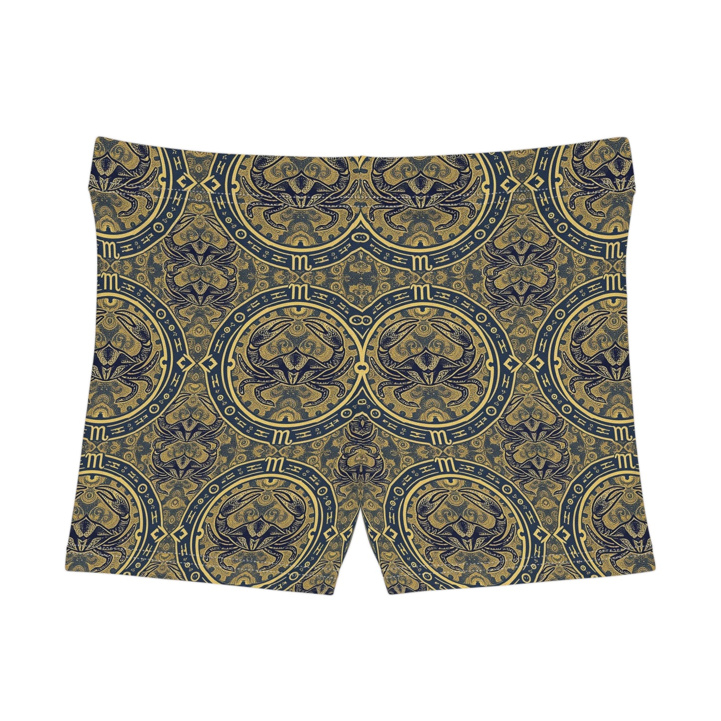 Women's Shorts, AOP, Cancer, Zodiac, Pattern