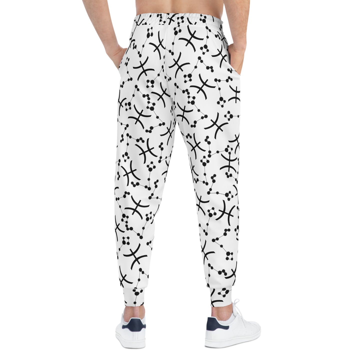 Athletic Joggers Pisces Zodiac sign (AOP)