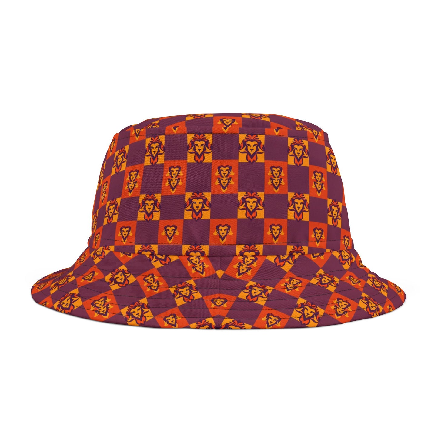 Bucket Hat, (AOP), Leo, Zodiac, Shape Pattern