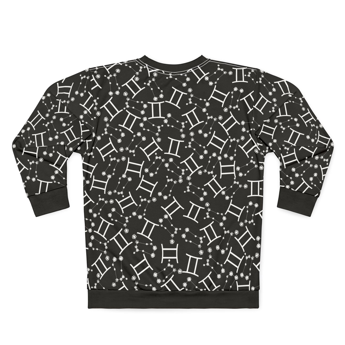 Zodiac AOP Unisex Sweatshirt Gemini Zodiac Sign