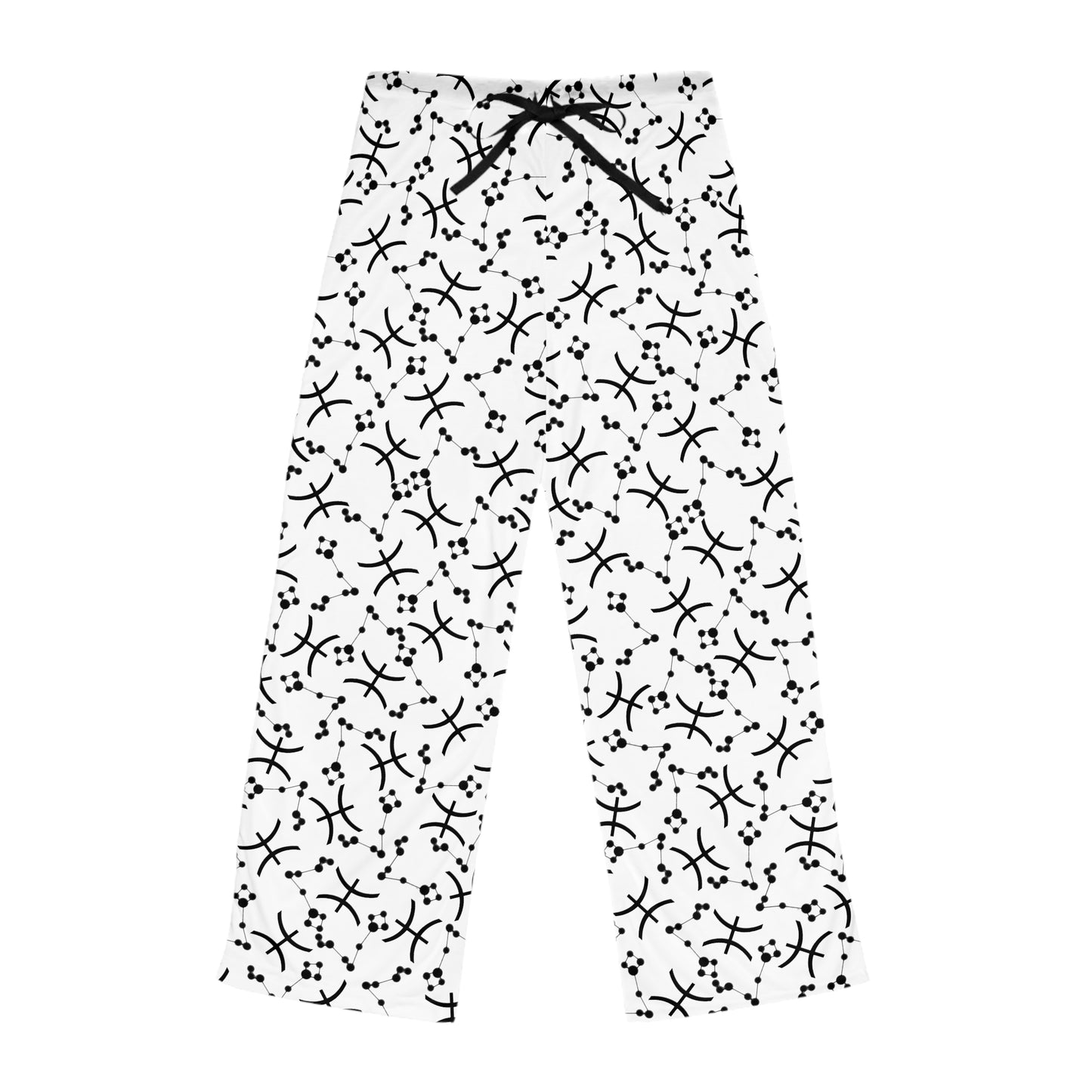 Women's Zodiac Pajama Pants (AOP) Pisces Zodiac Sign