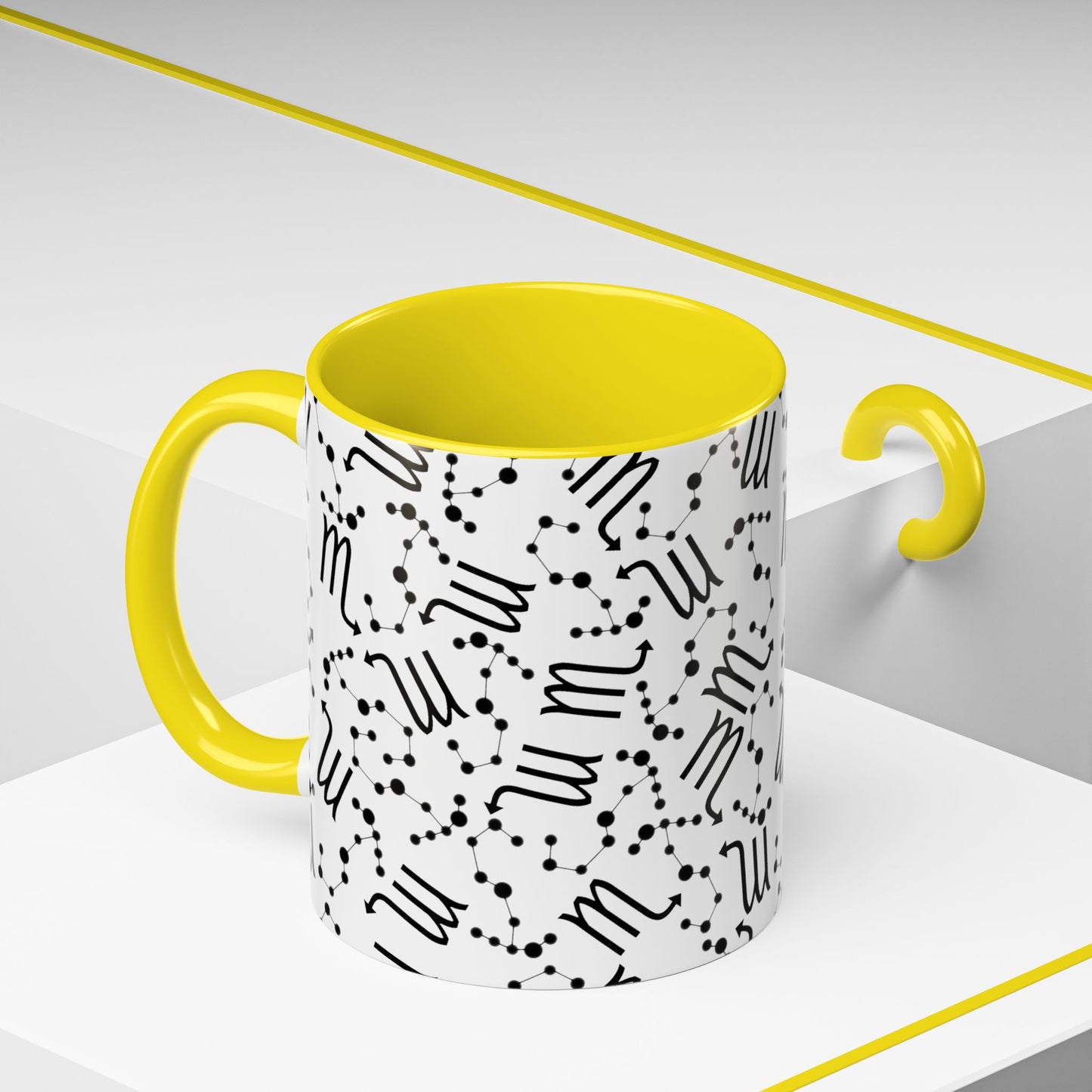 Accent Coffee Mug with the Scorpio sign (11, 15oz)