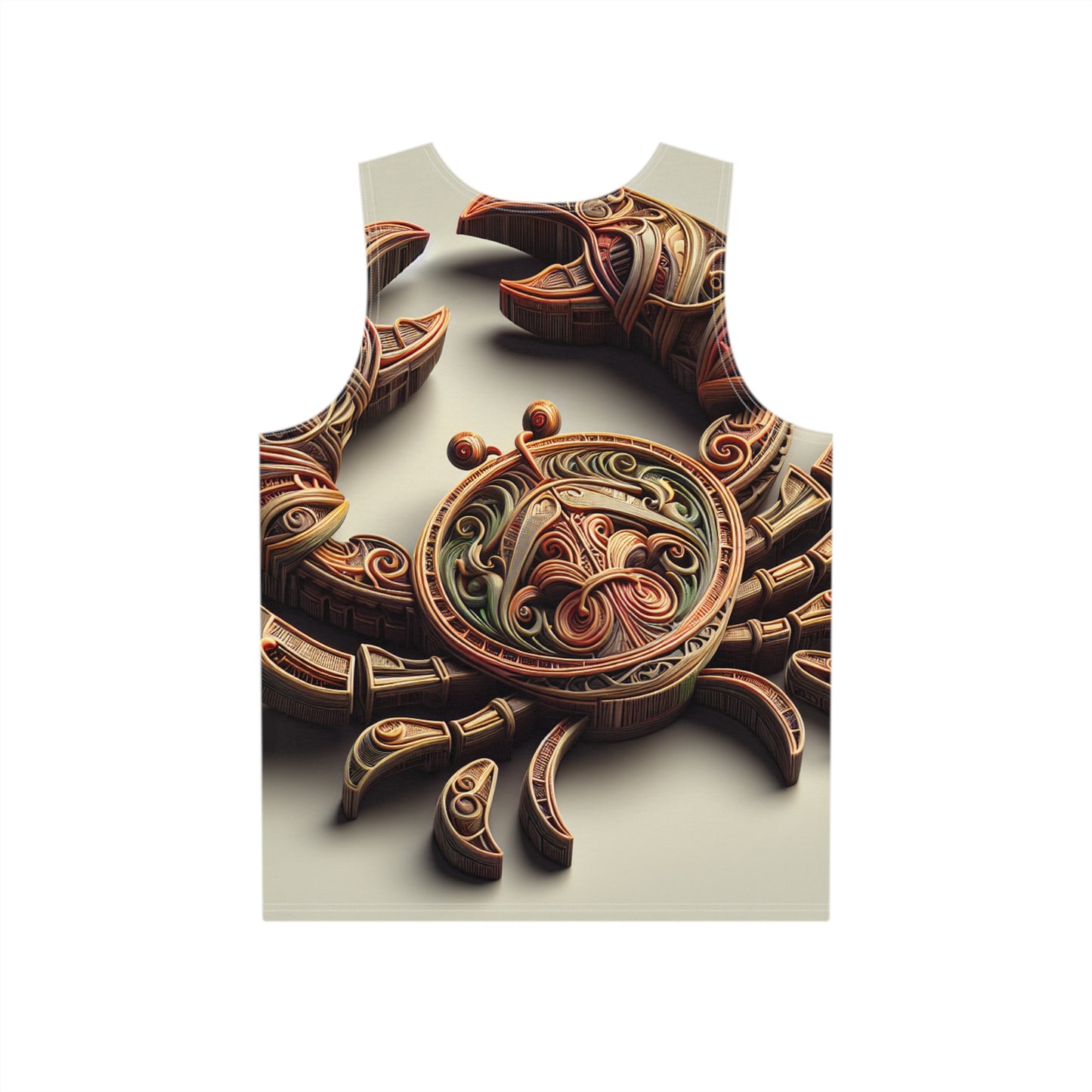 Men's Tank (AOP), Regular fit, Crab Cancer Zodiac Sign