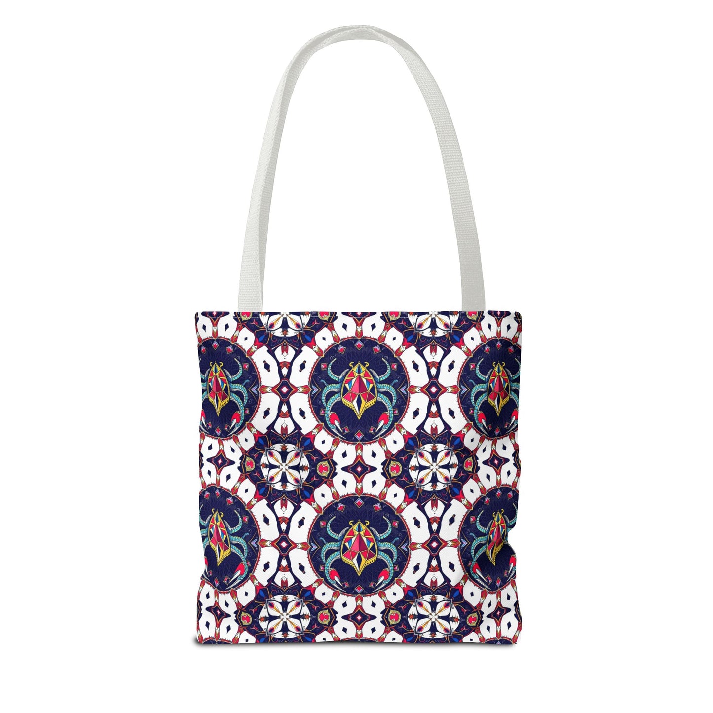 Tote Bag (AOP), Scorpio, Zodiac v1, Jewel Pattern
