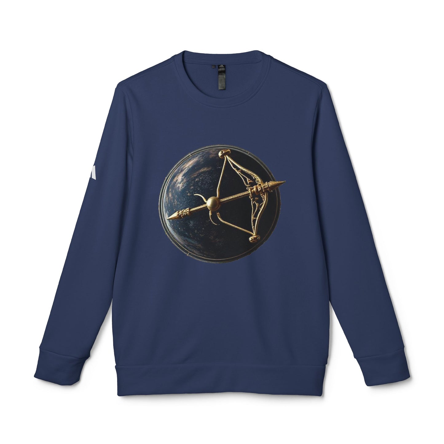 Adidas, Unisex Fleece Crewneck Sweatshirt, Sagittarius, Pop Art, Zodiac