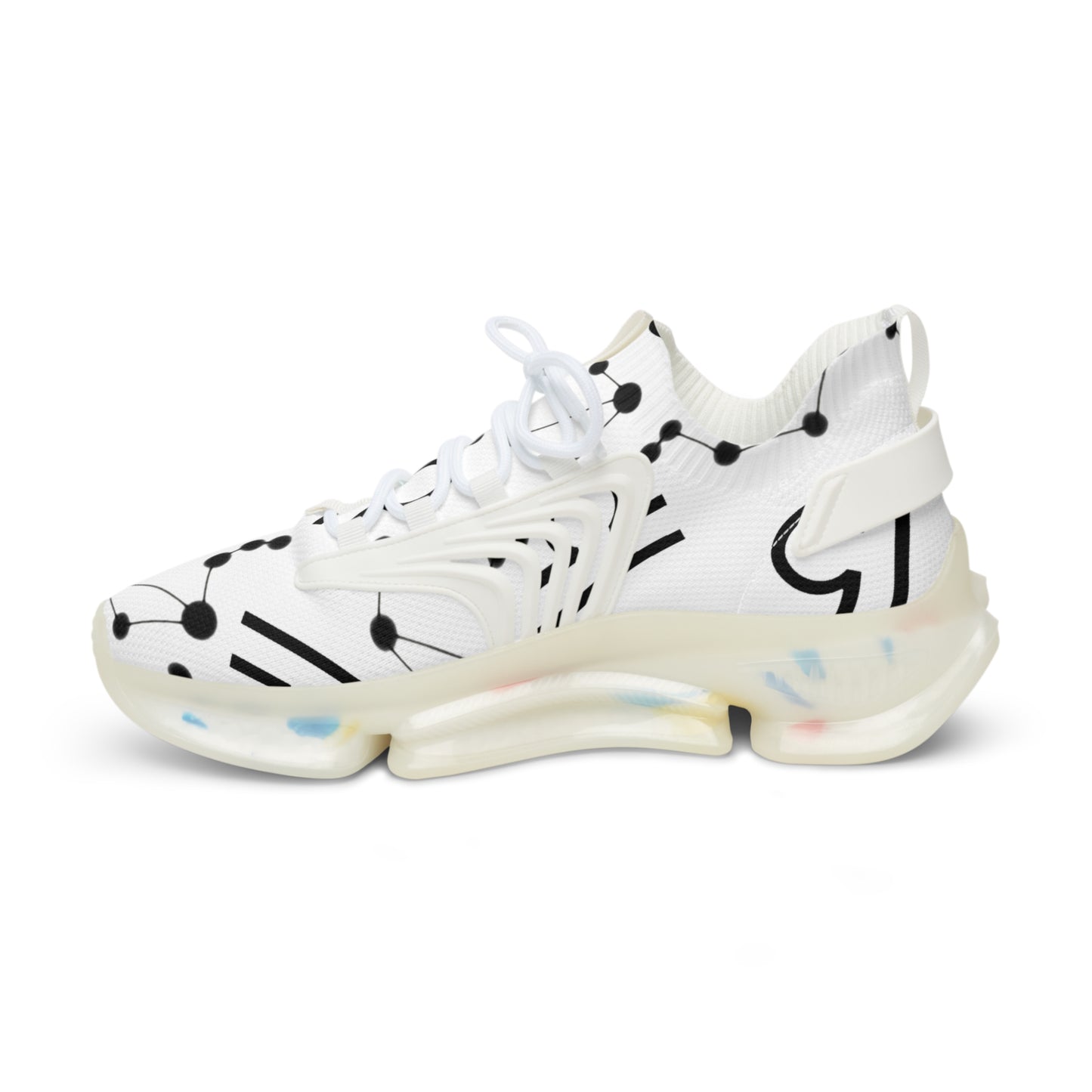 Men's Mesh Sneakers, Libra Zodiac Sign, all over print