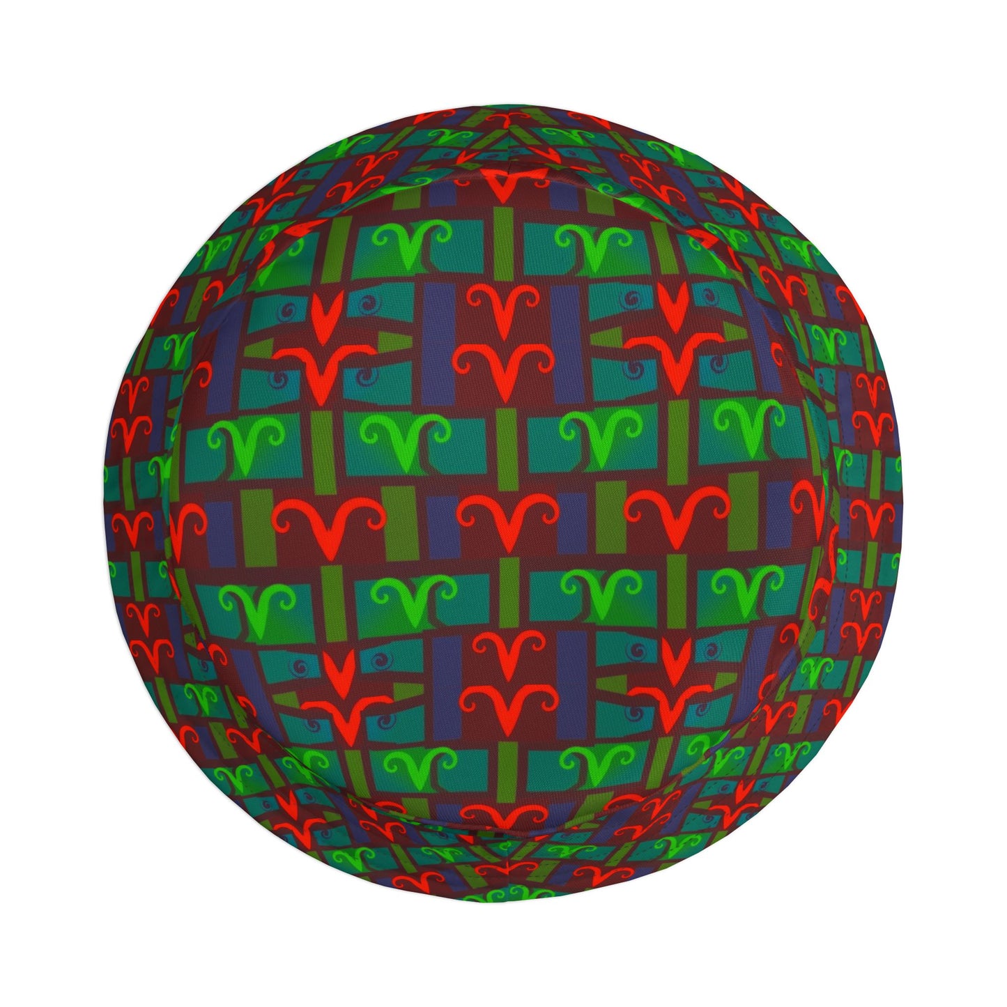 Bucket Hat, (AOP), Aries, Zodiac, Shape Pattern