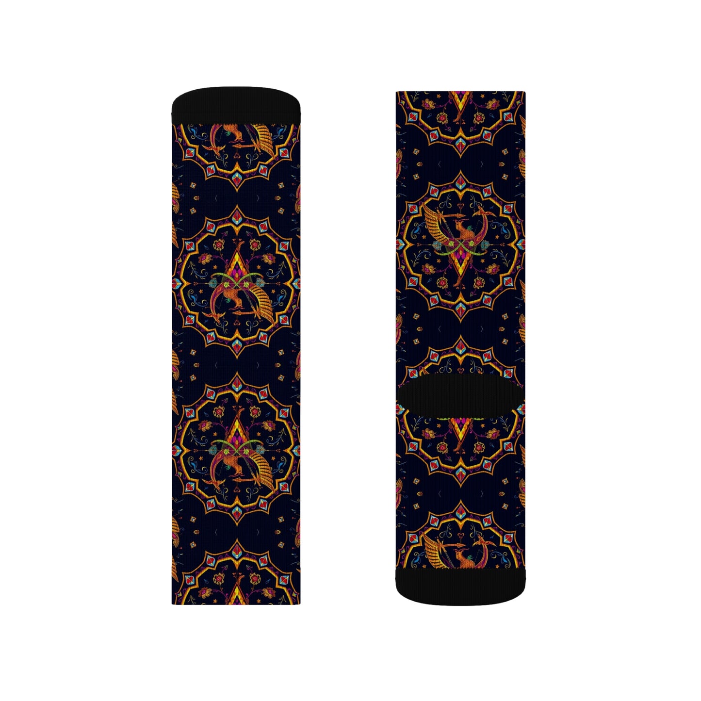 Sublimation Socks, Sagittarius, Zodiac v2, Jewel Pattern