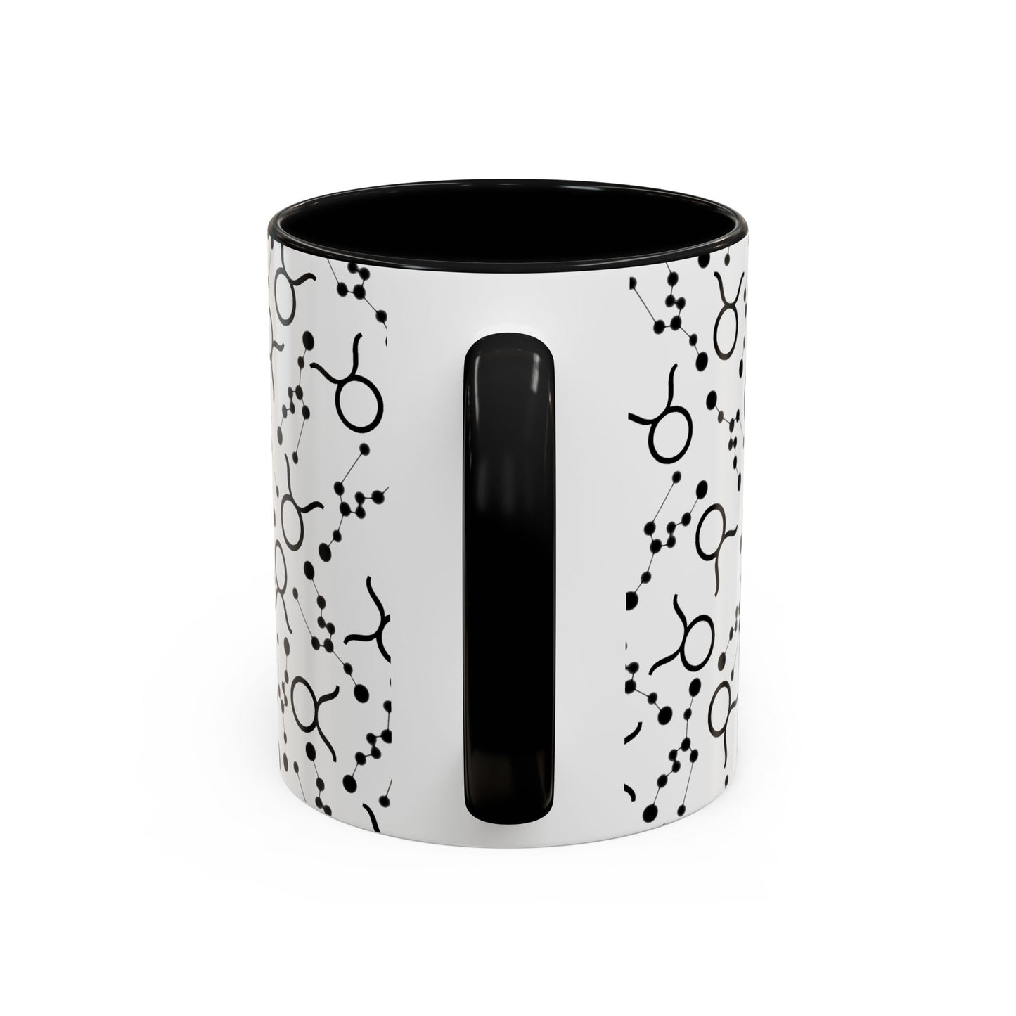 Accent Coffee Mug with the Taurus Zodiac sign (11, 15oz)