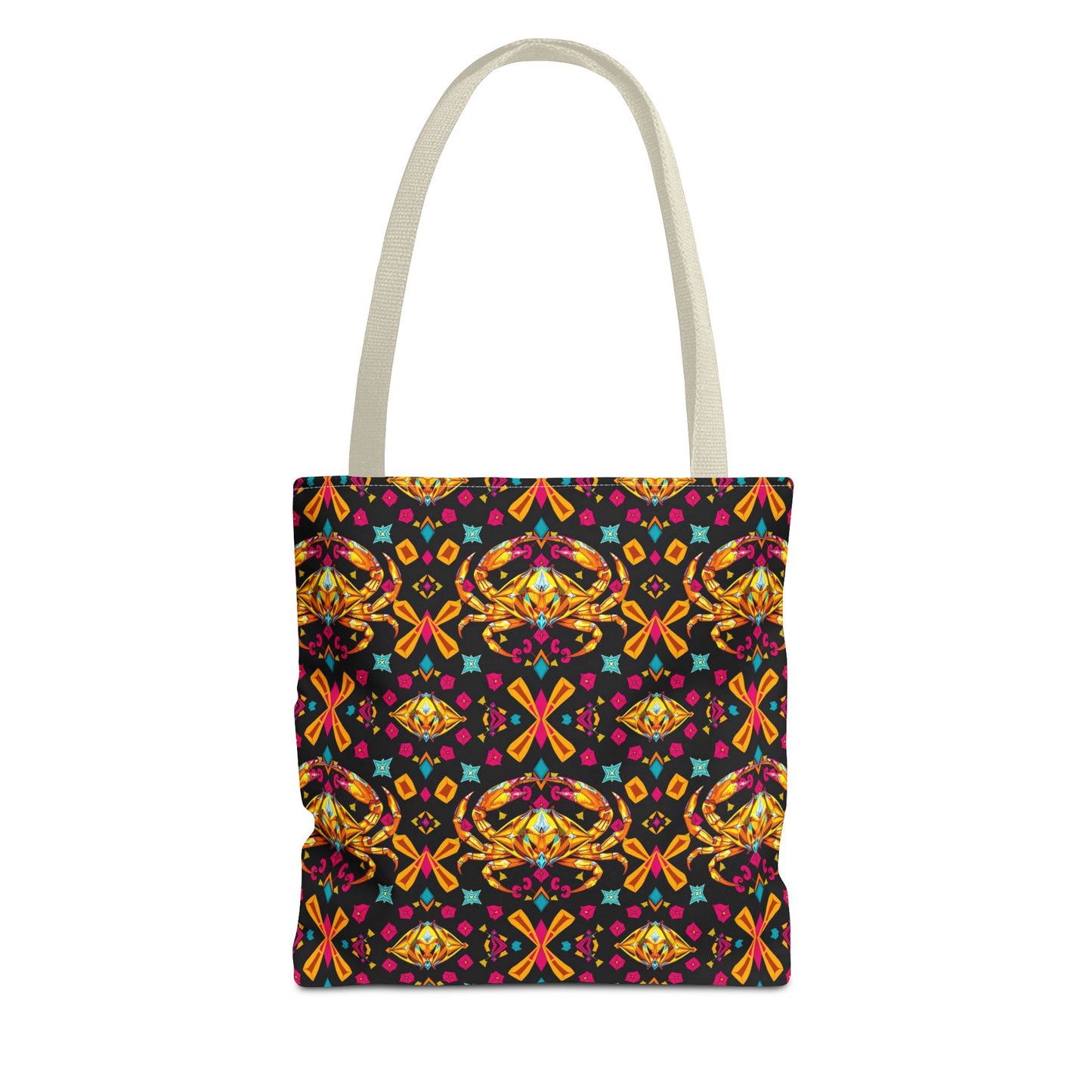 Tote Bag (AOP), Cancer, Zodiac v1, Jewel Pattern