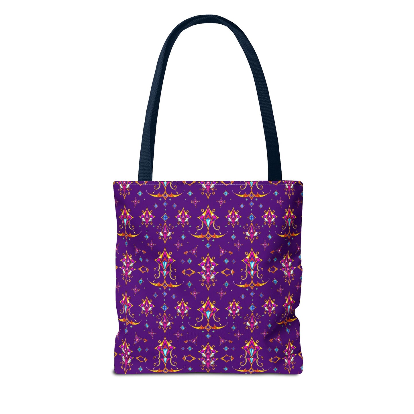 Tote Bag (AOP), Sagittarius, Zodiac, Jewel Pattern