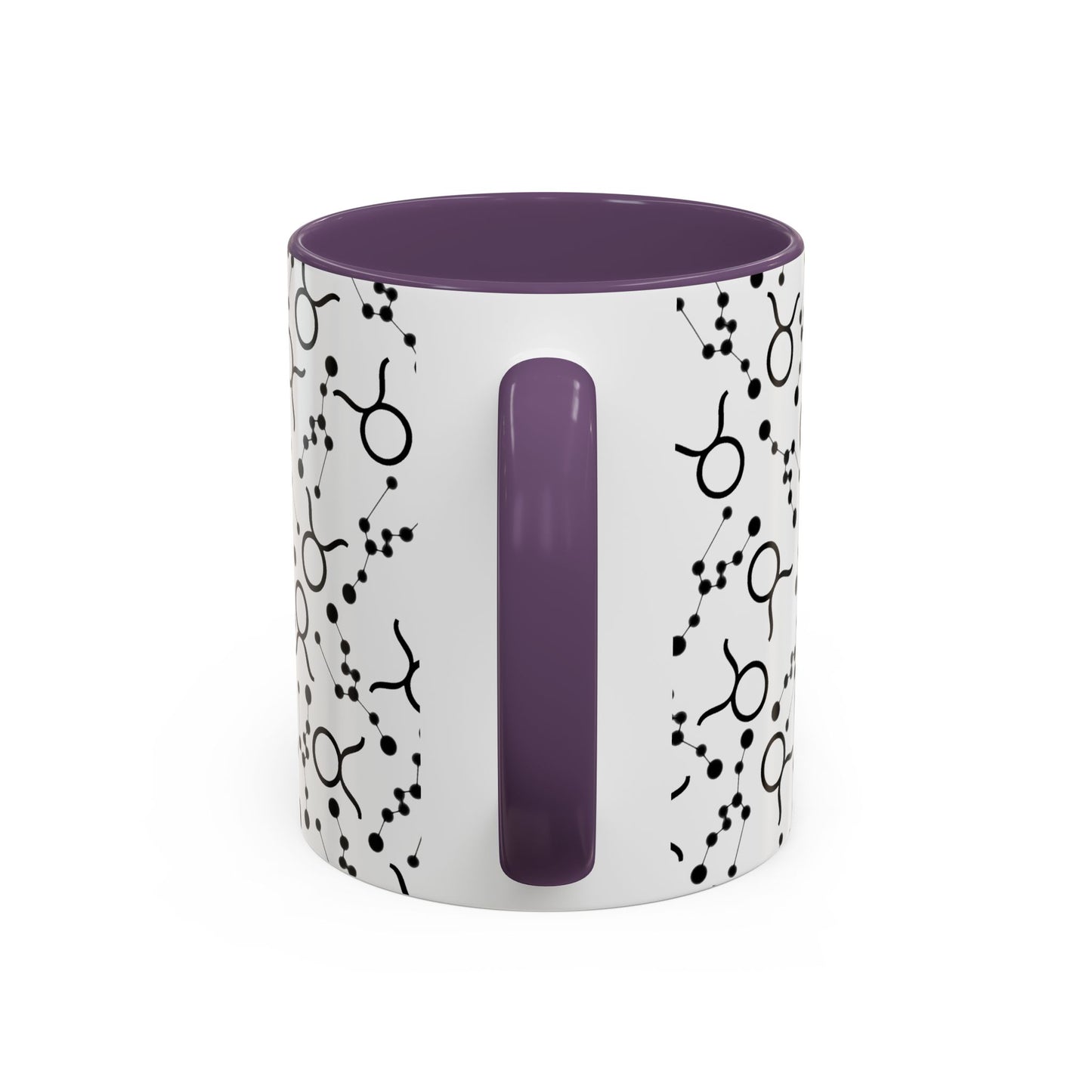 Accent Coffee Mug with the Taurus Zodiac sign (11, 15oz)