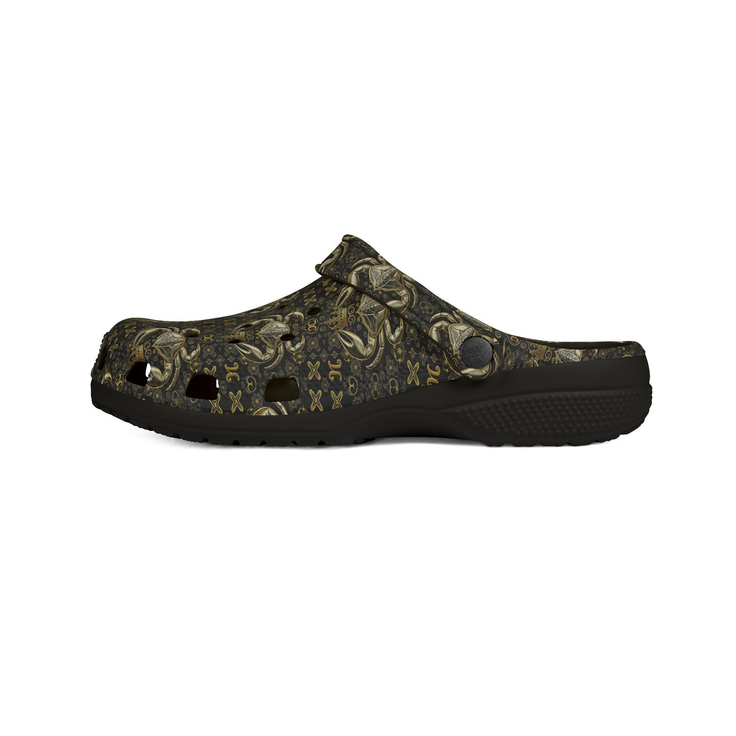 EVA Foam Rubber Shoes, (AOP), Cancer, Zodiac v1, Pattern