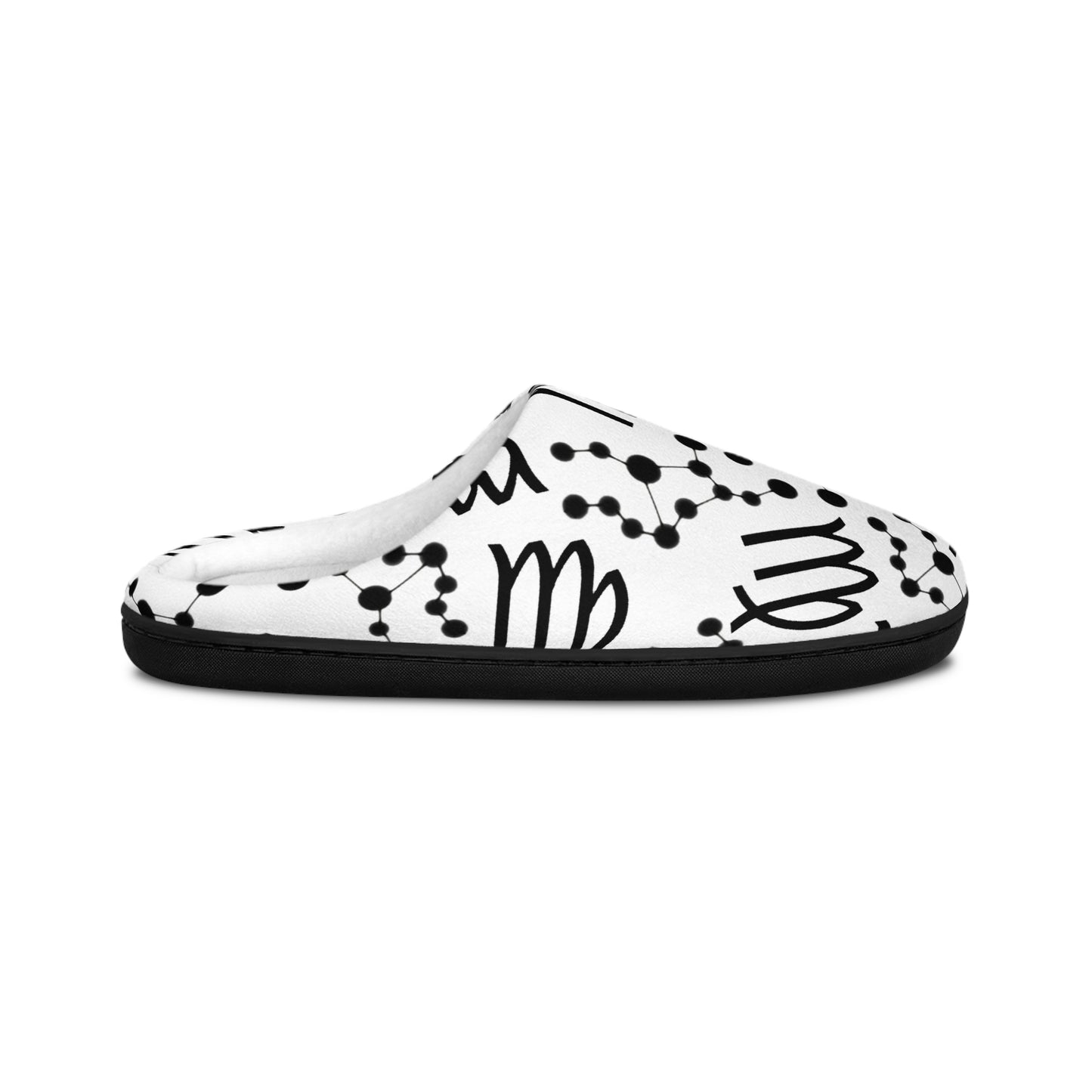 Women's Indoor Slippers, Virgo Zodiac Sign