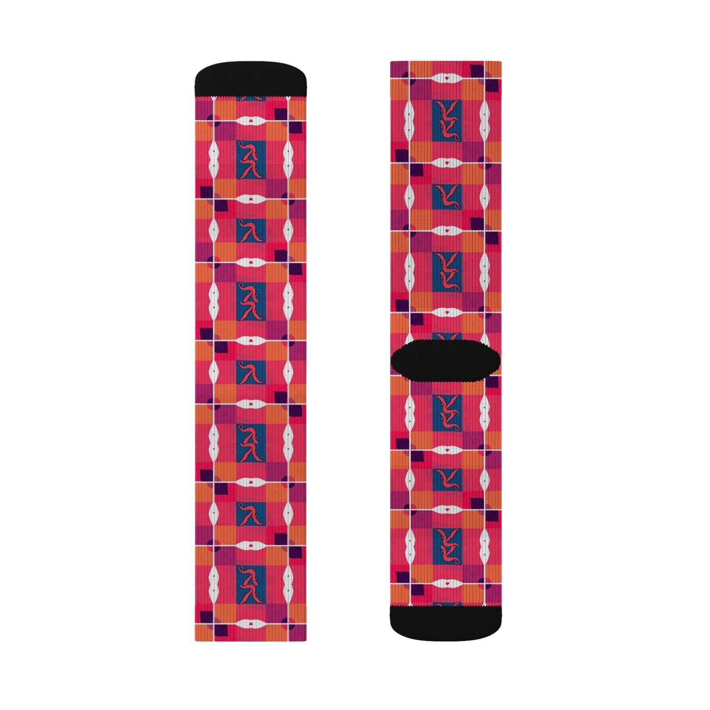 Sublimation Socks, Sagittarius, Zodiac v2, Shapes Pattern