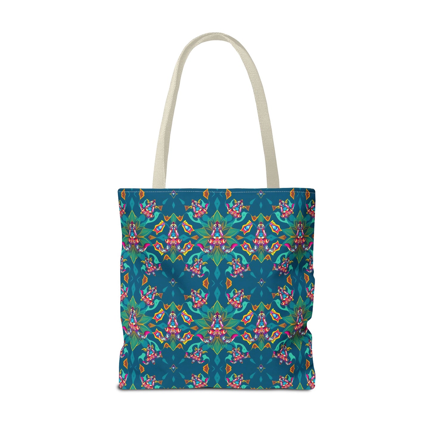 Tote Bag (AOP), Taurus, Zodiac v1, Jewel Pattern