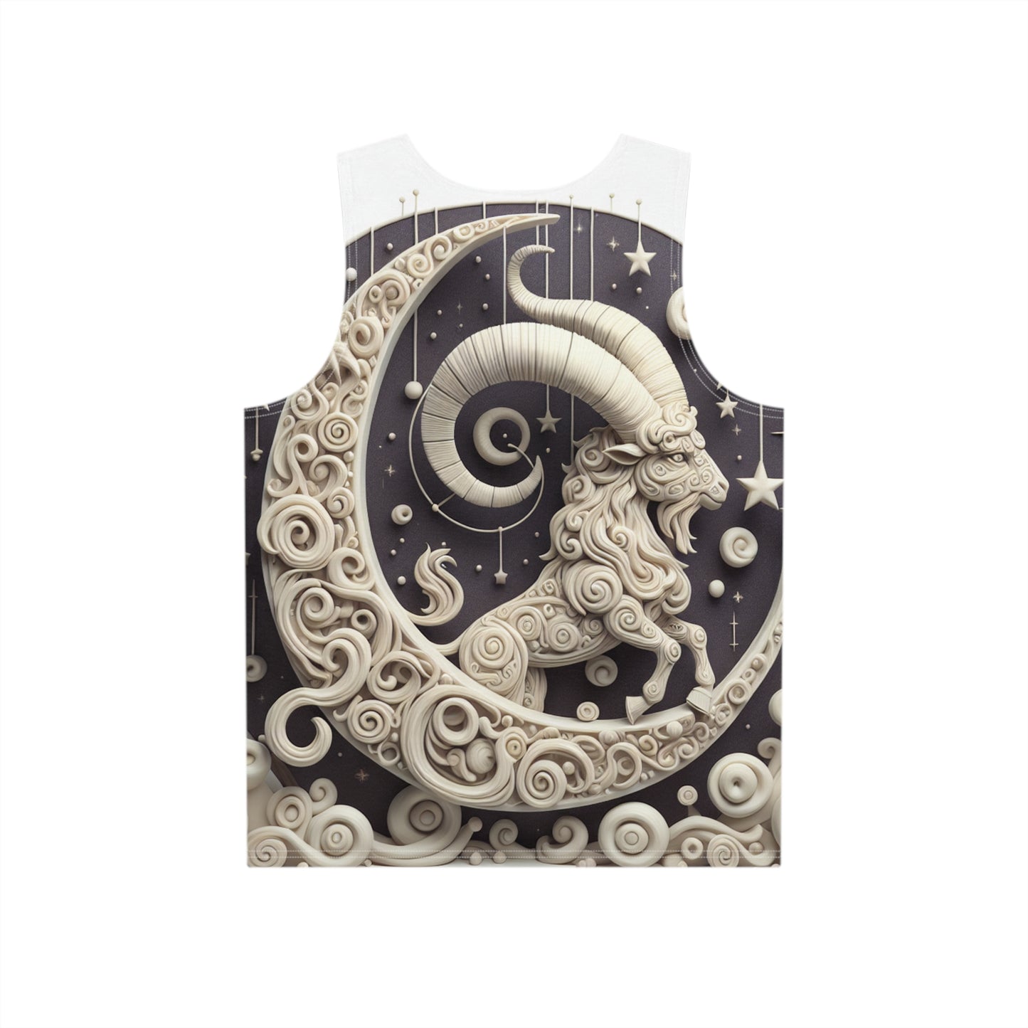 Men's Tank (AOP), Regular fit, Capricorn Zodiac Sign