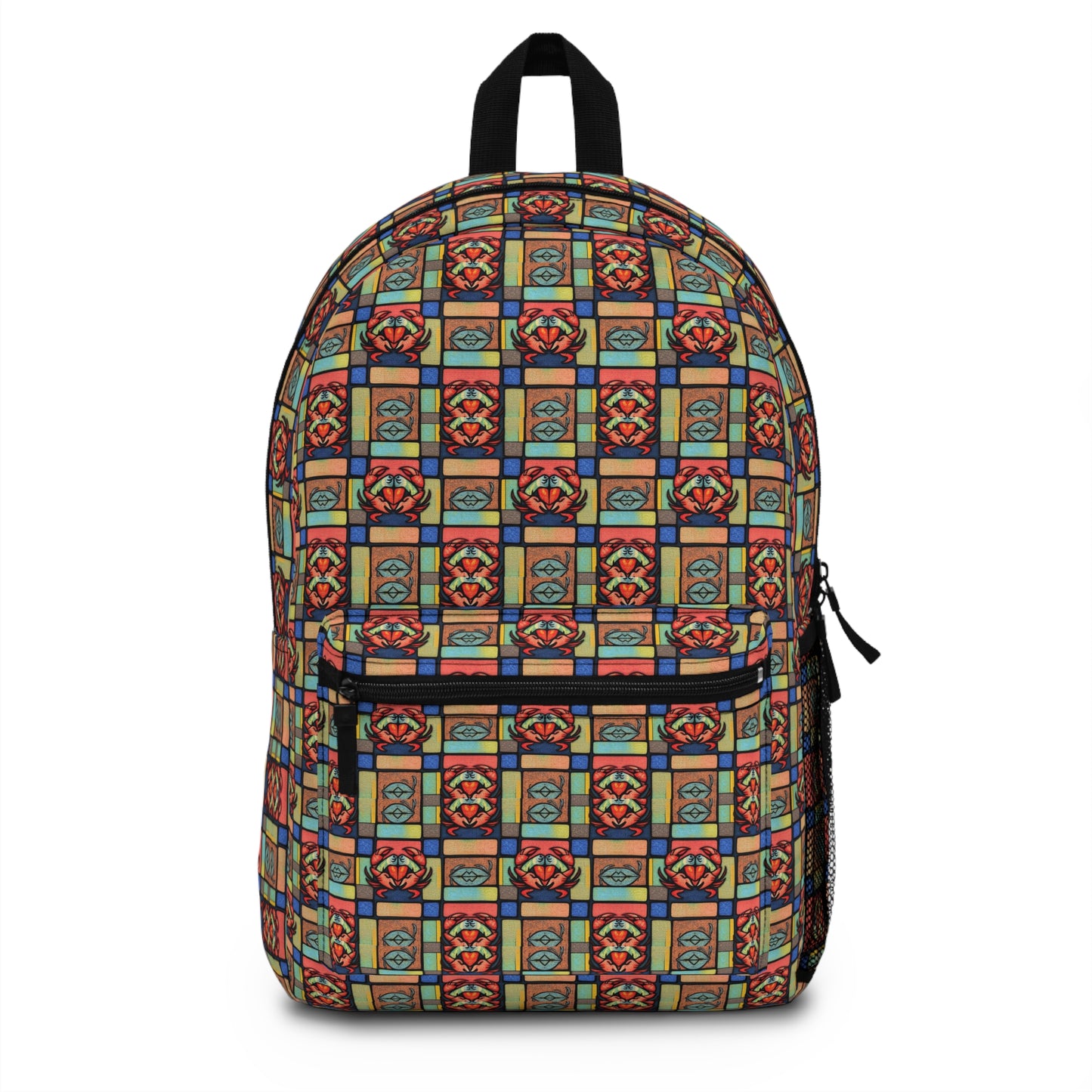 Backpack, Cancer, Zodiac, Shapes Pattern