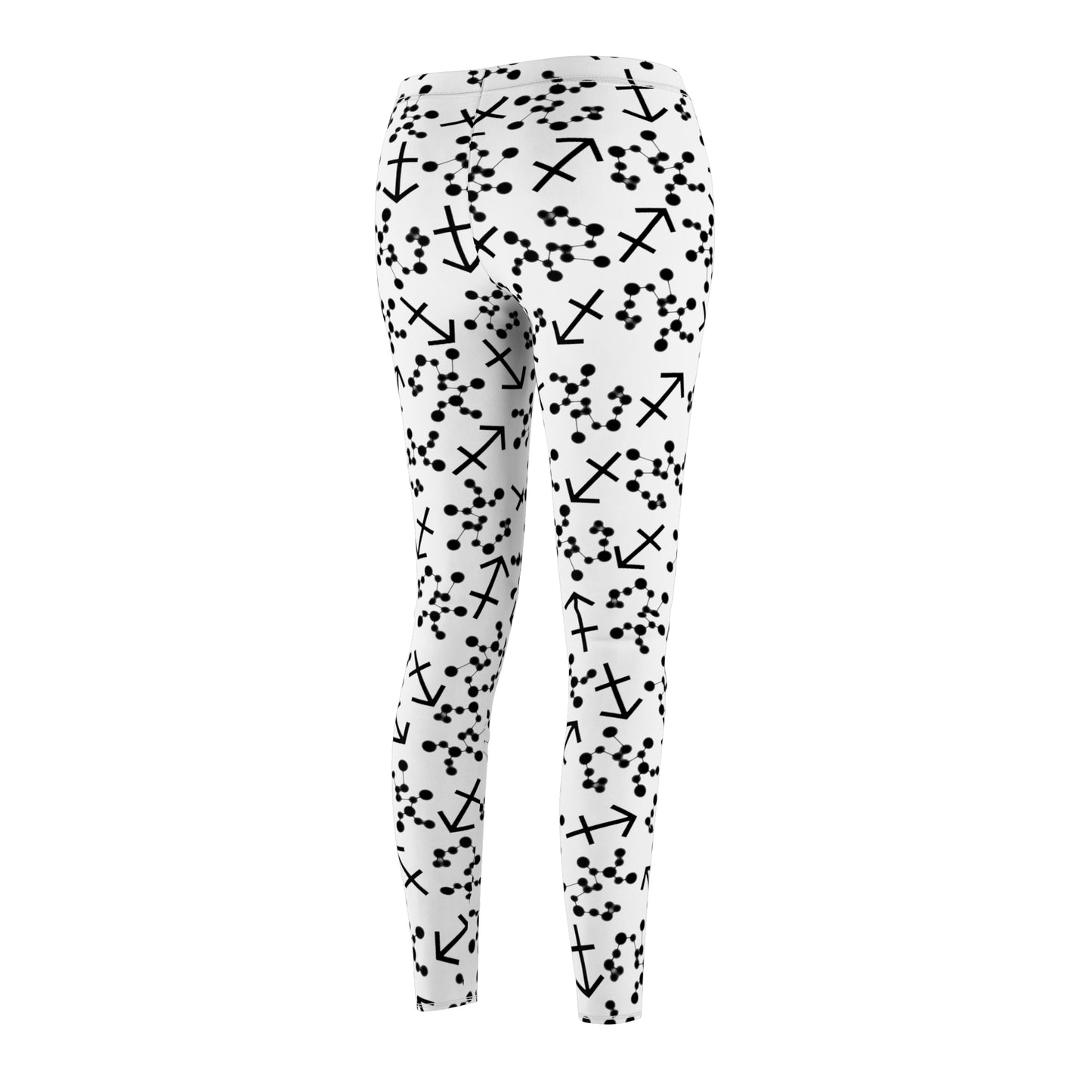 Women's Zodiac Cut & Sew Casual Leggings Sagittarius Zodiac sign
