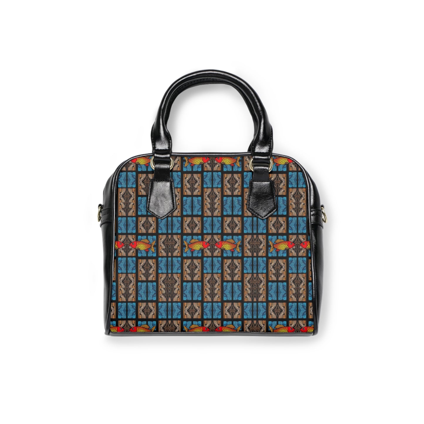 Shoulder Handbag, Pisces, Zodiac, Shapes Pattern
