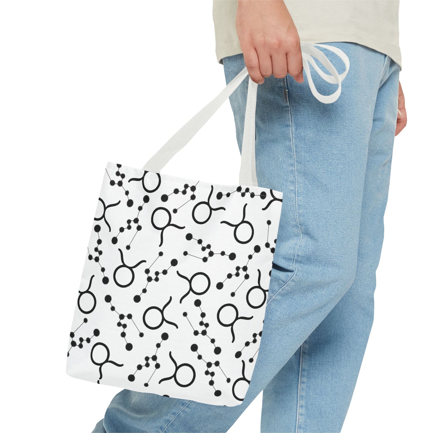 Tote Bag Taurus Zodiac sign AOP