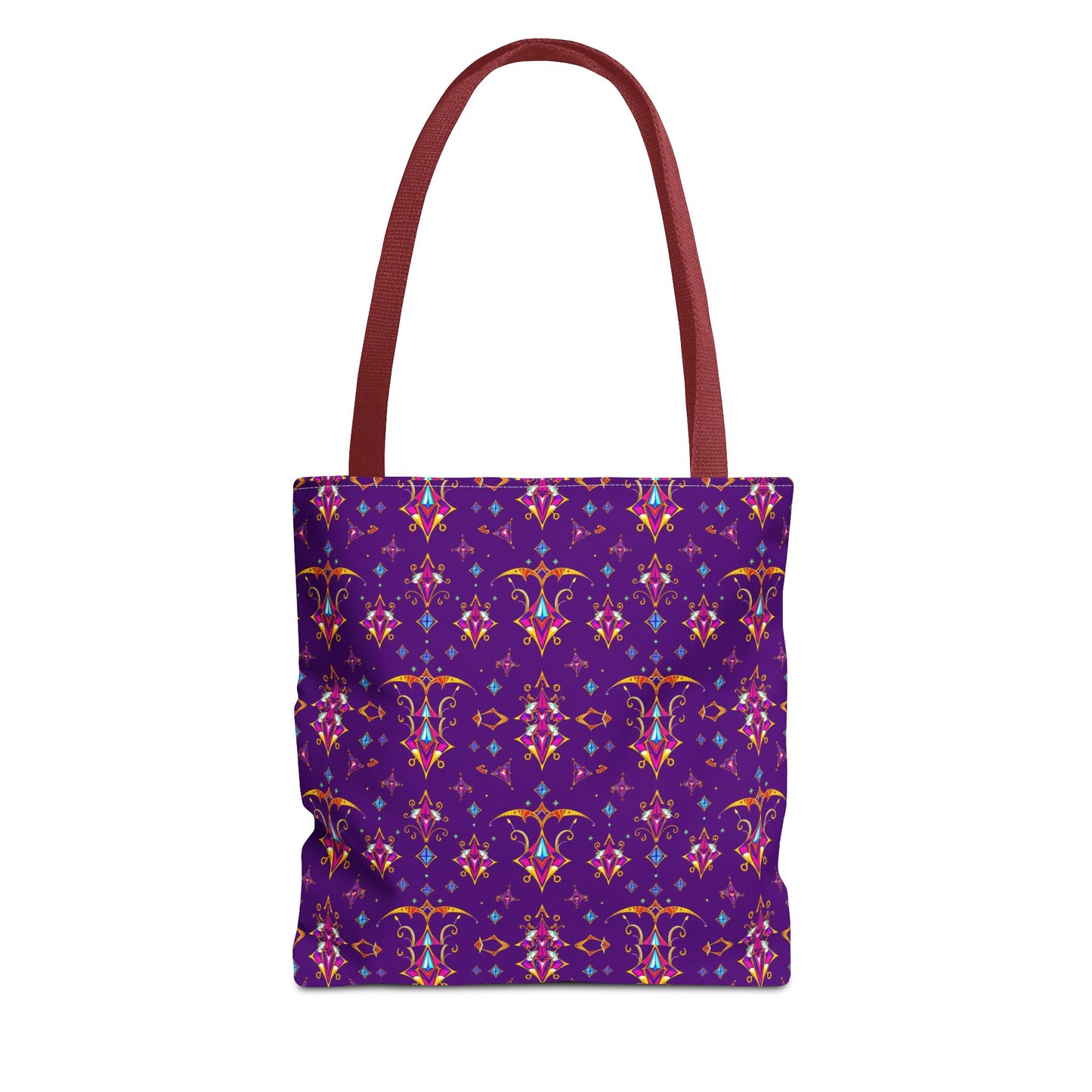 Tote Bag (AOP), Sagittarius, Zodiac, Jewel Pattern