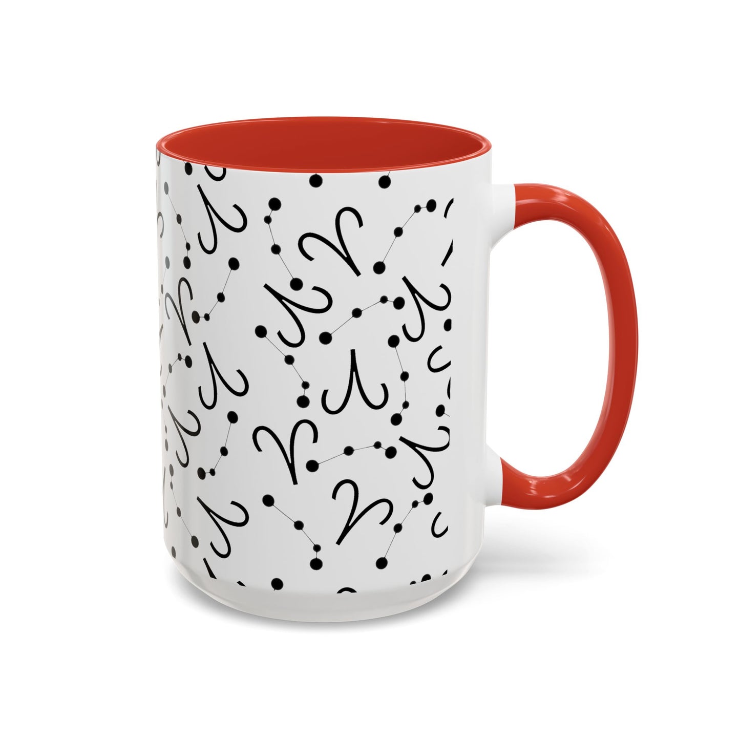 Accent Coffee Mug with the Aries sign (11, 15oz)