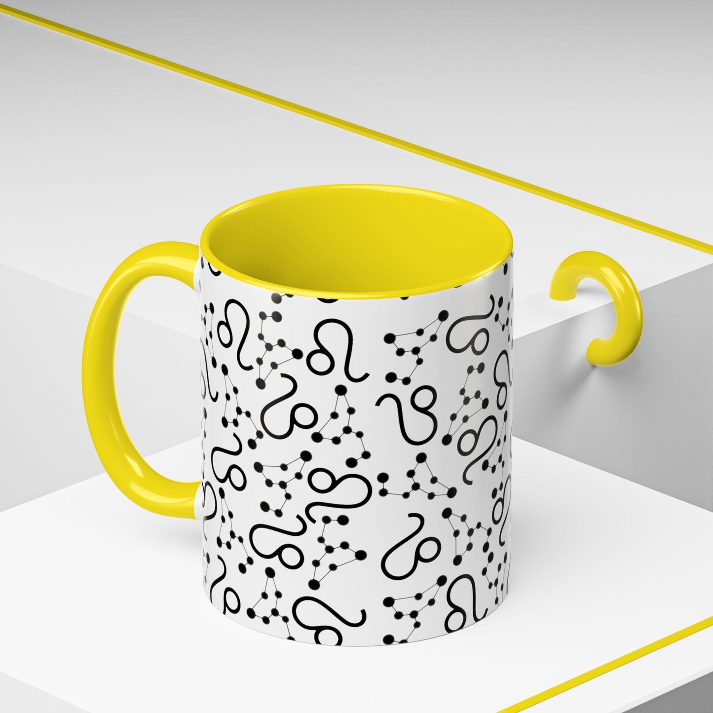 Accent Coffee Mug with the Leo sign (11, 15oz)
