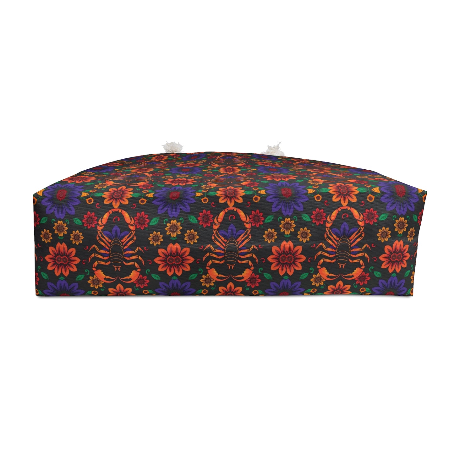 Weekender Bag, Scorpio, Zodiac, Flower Pattern