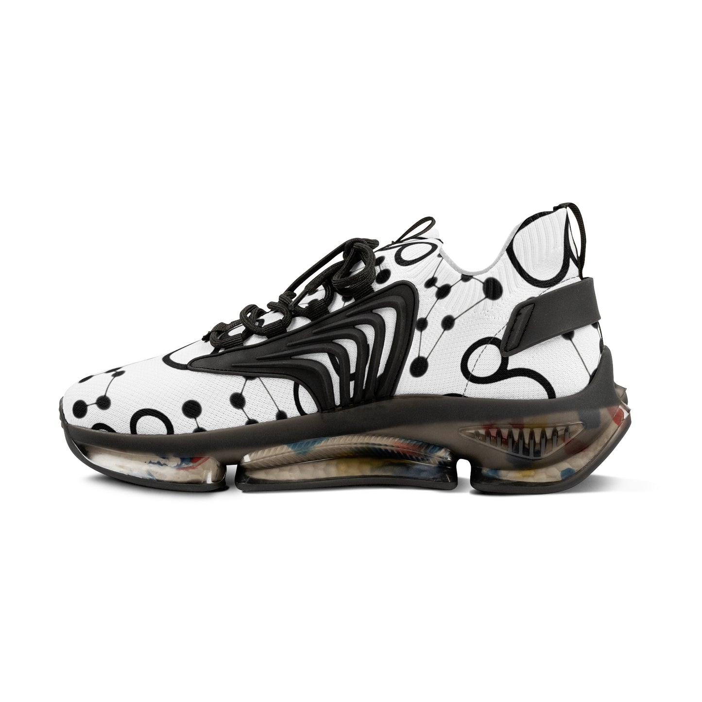 Men's Mesh Sneakers, Leo Zodiac Sign, all over print