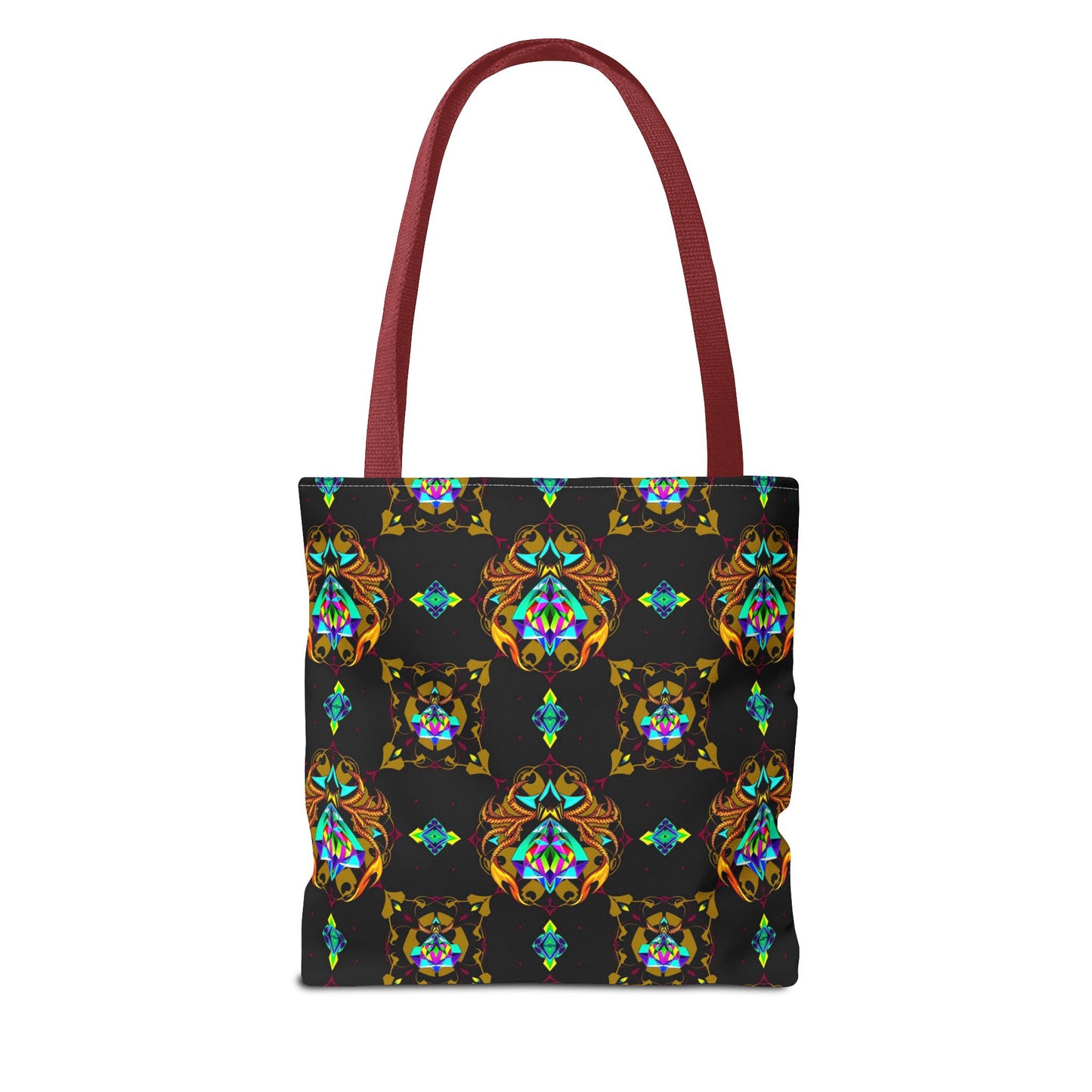 Tote Bag (AOP), Scorpio, Zodiac, Jewel Pattern