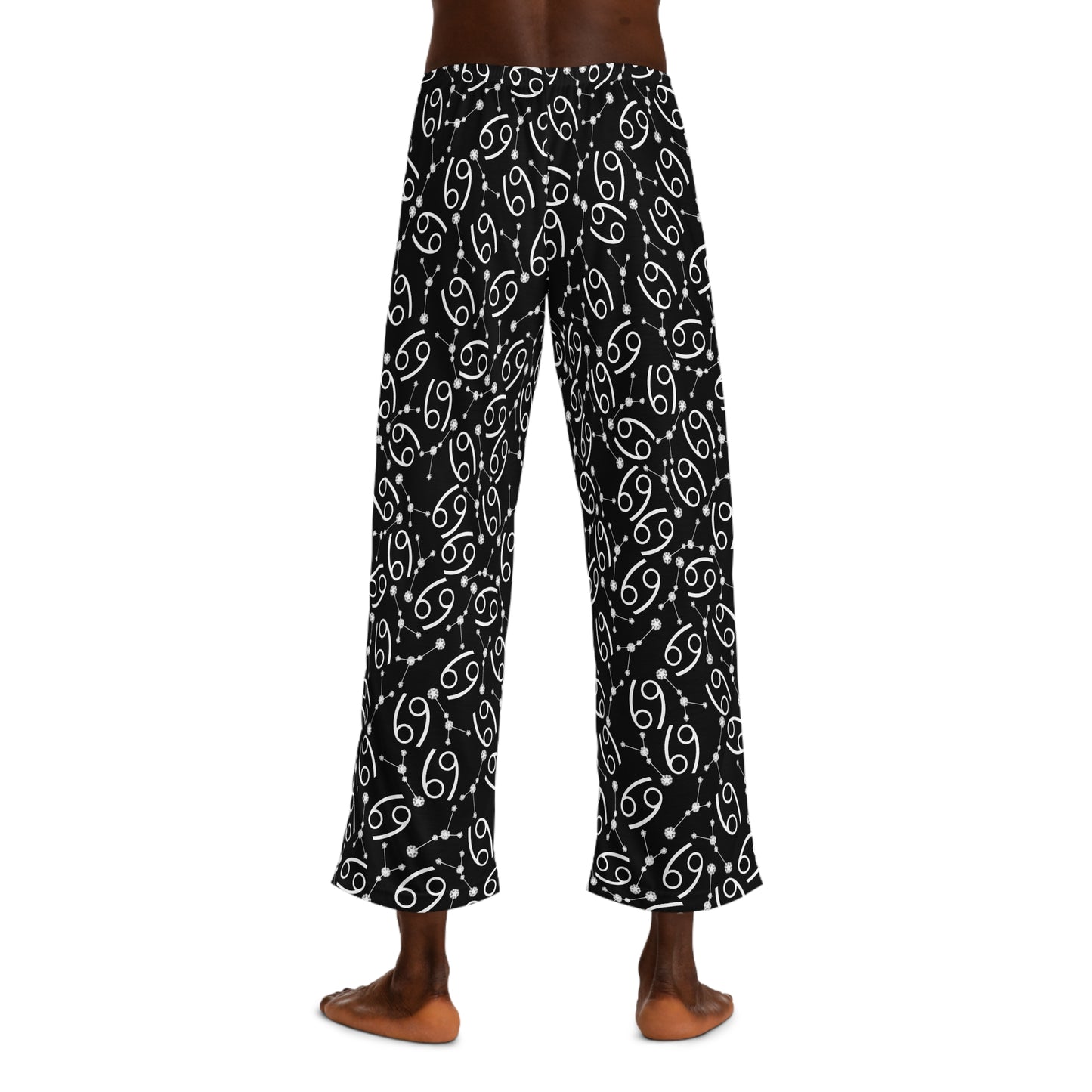 Men's Zodiac Pajama Pants (AOP) Cancer Zodiac Sign