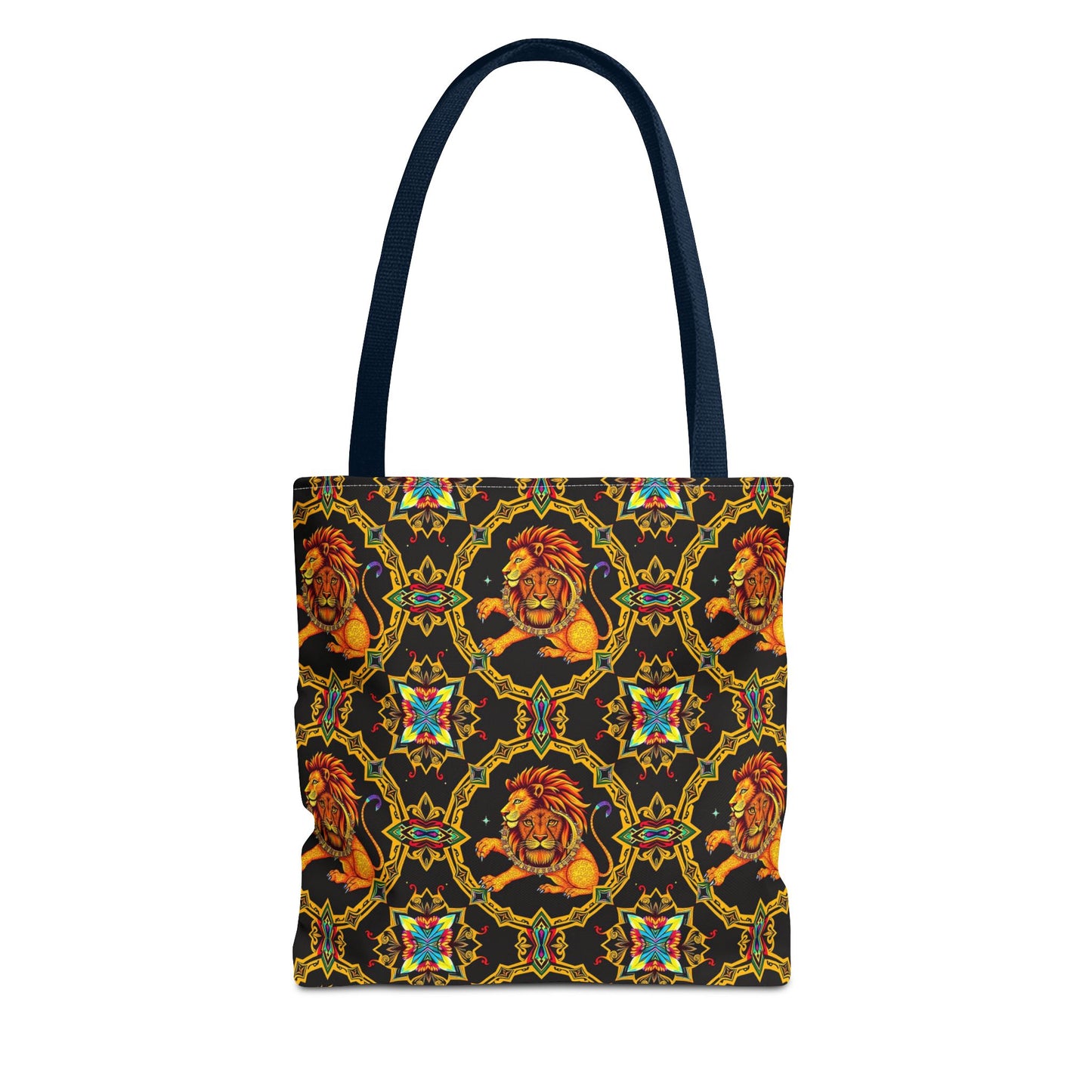 Tote Bag (AOP), Leo, Zodiac, Jewel Pattern