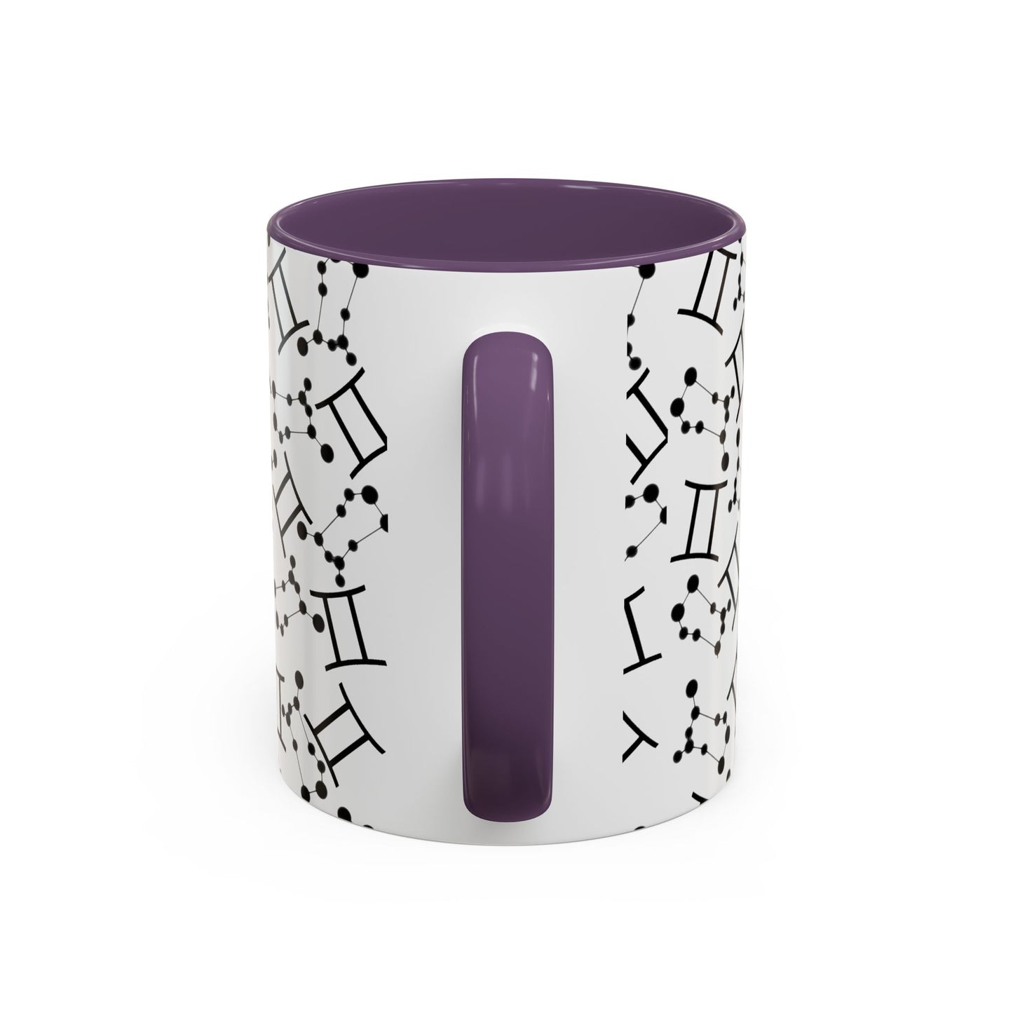 Accent Coffee Mug with the Gemini sign (11, 15oz)