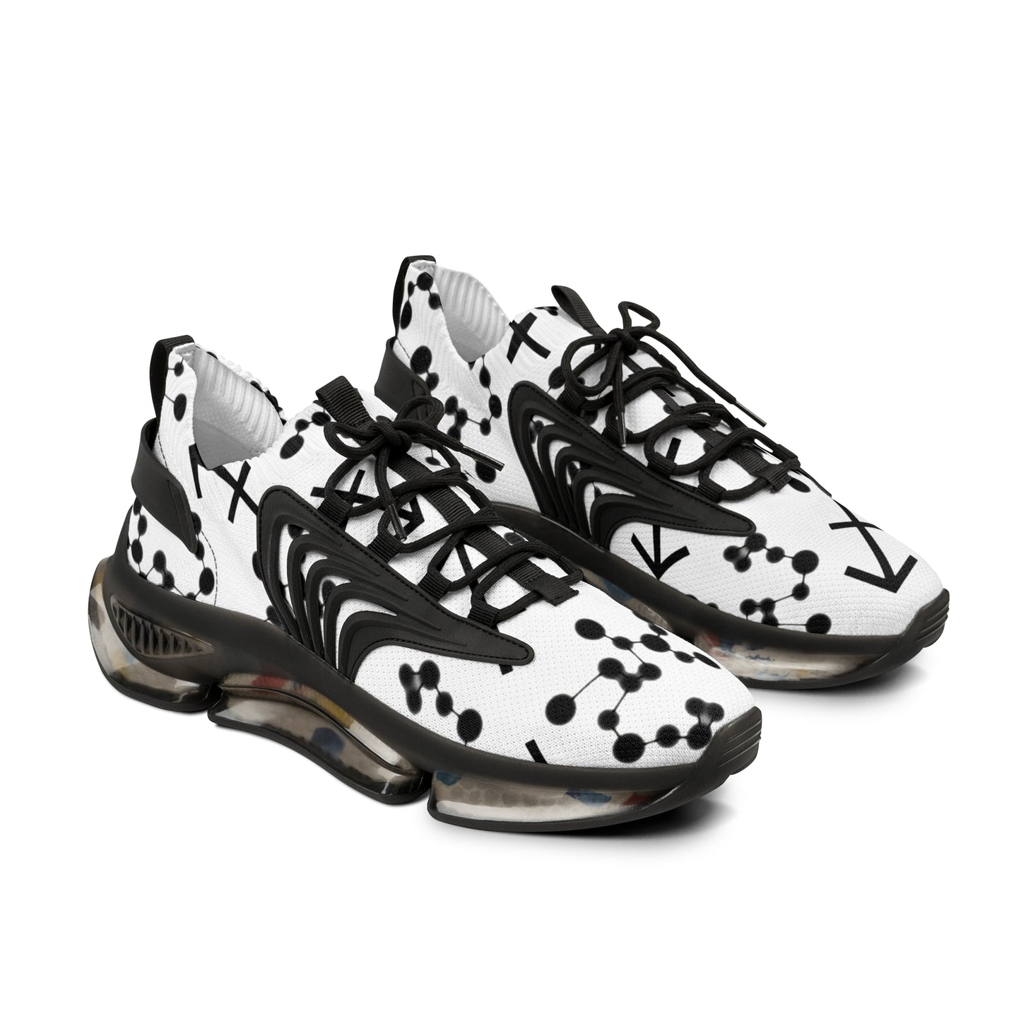 Men's Mesh Sneakers, Sagittarius Zodiac Sign, all over print