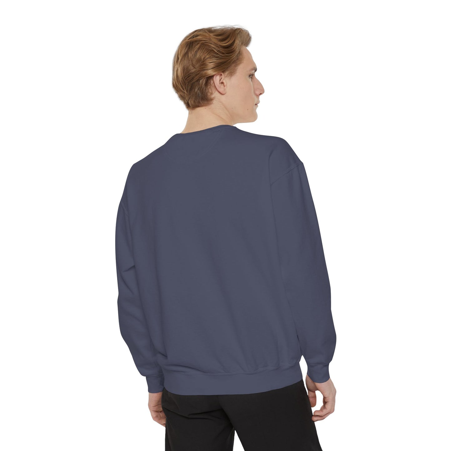 Garment-Dyed Sweatshirt, Unisex, Space Symbol Design v1, Sagittarius