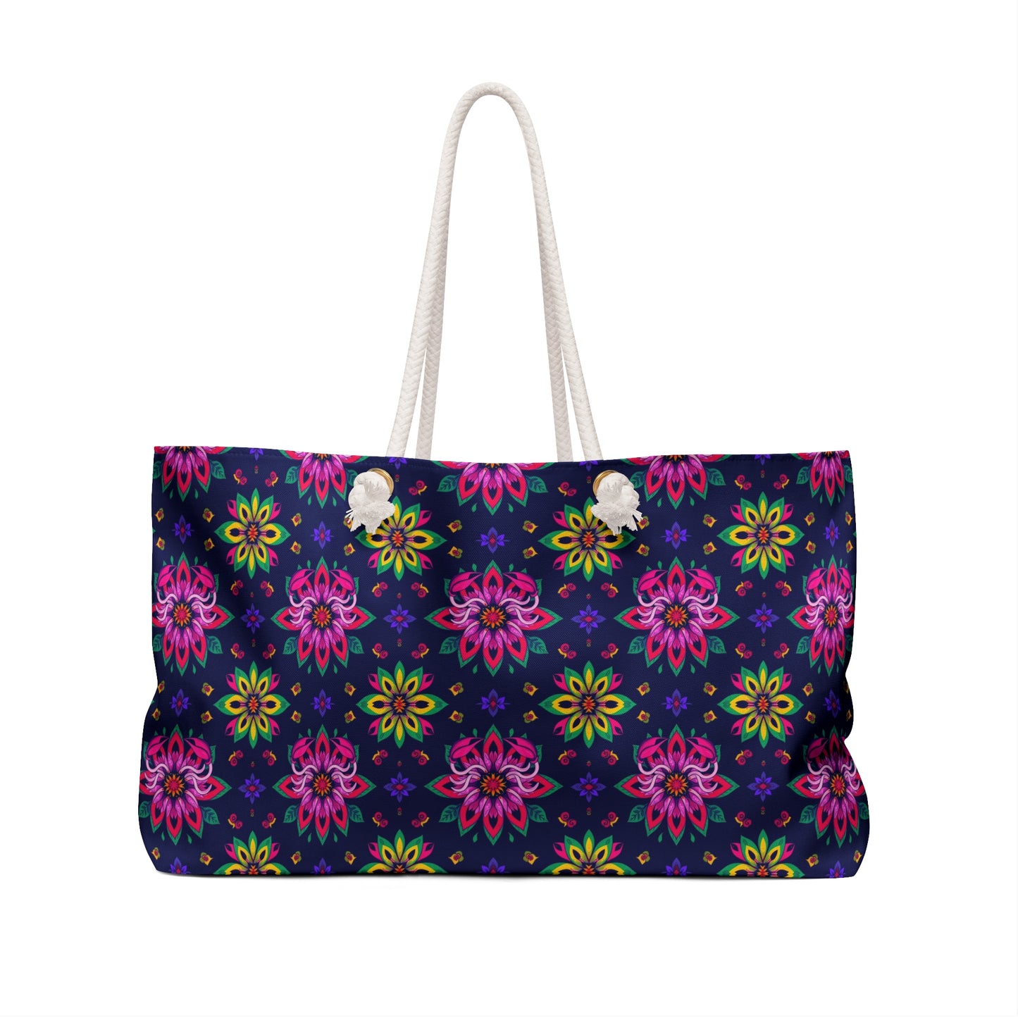Weekender Bag, Scorpio, Zodiac v4, Flower Pattern