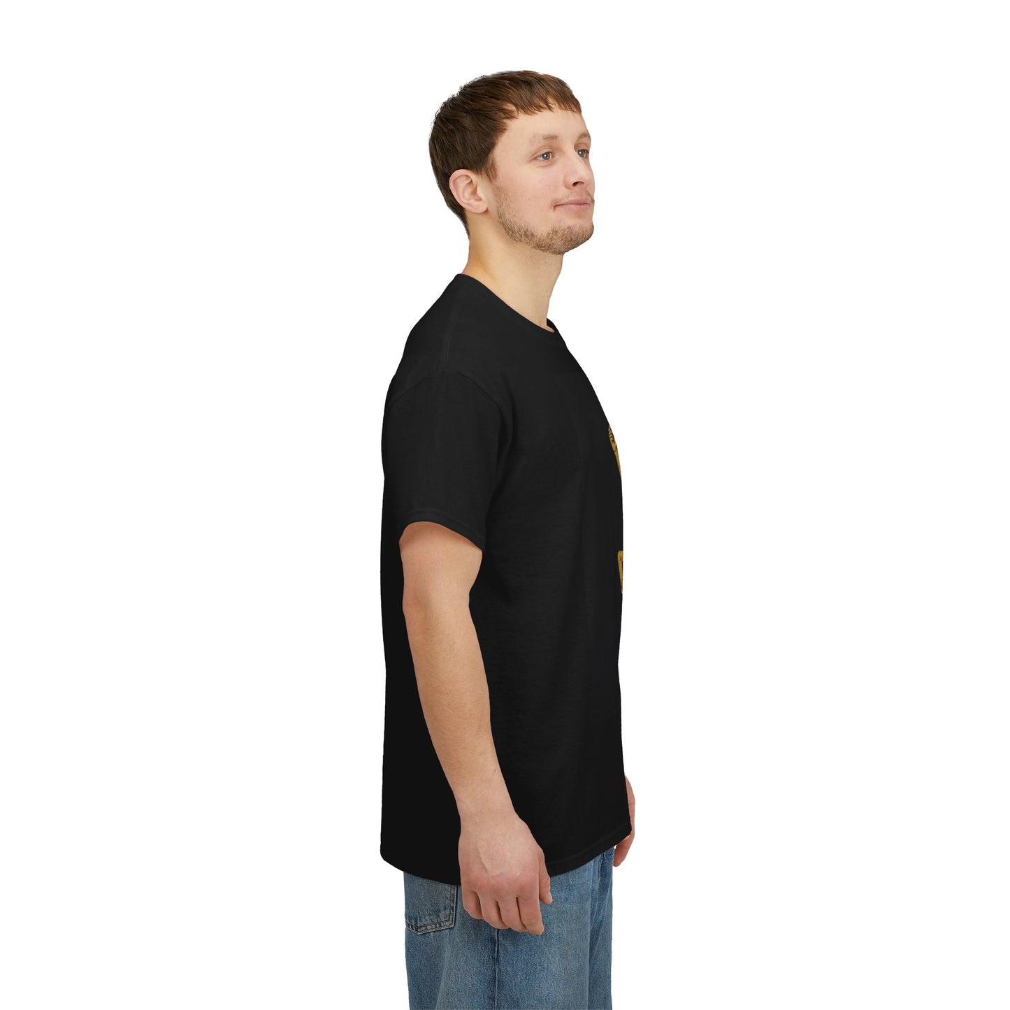 Unisex Heavy Cotton T-Shirt, Capricorn God, Zodiac Design