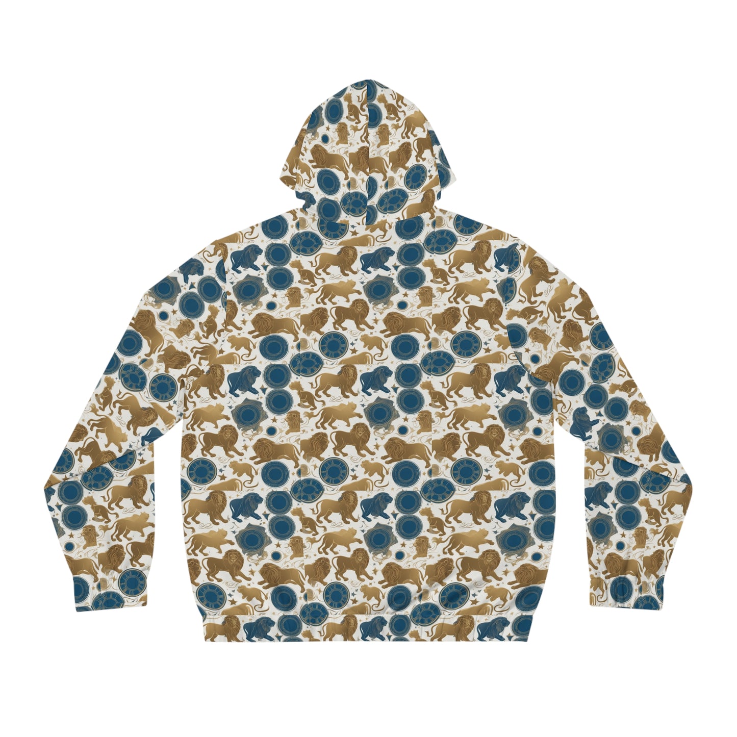 Full-Zip Hoodie (AOP), Leo, Zodiac v3, Pattern