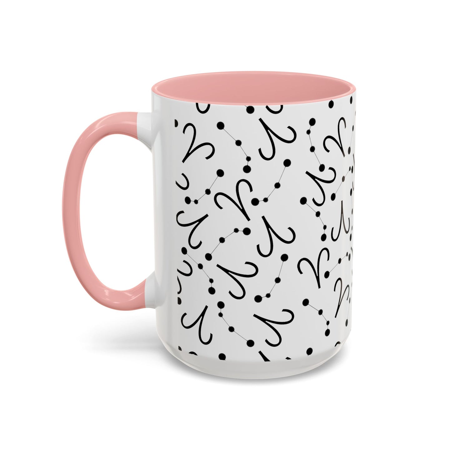 Accent Coffee Mug with the Aries sign (11, 15oz)