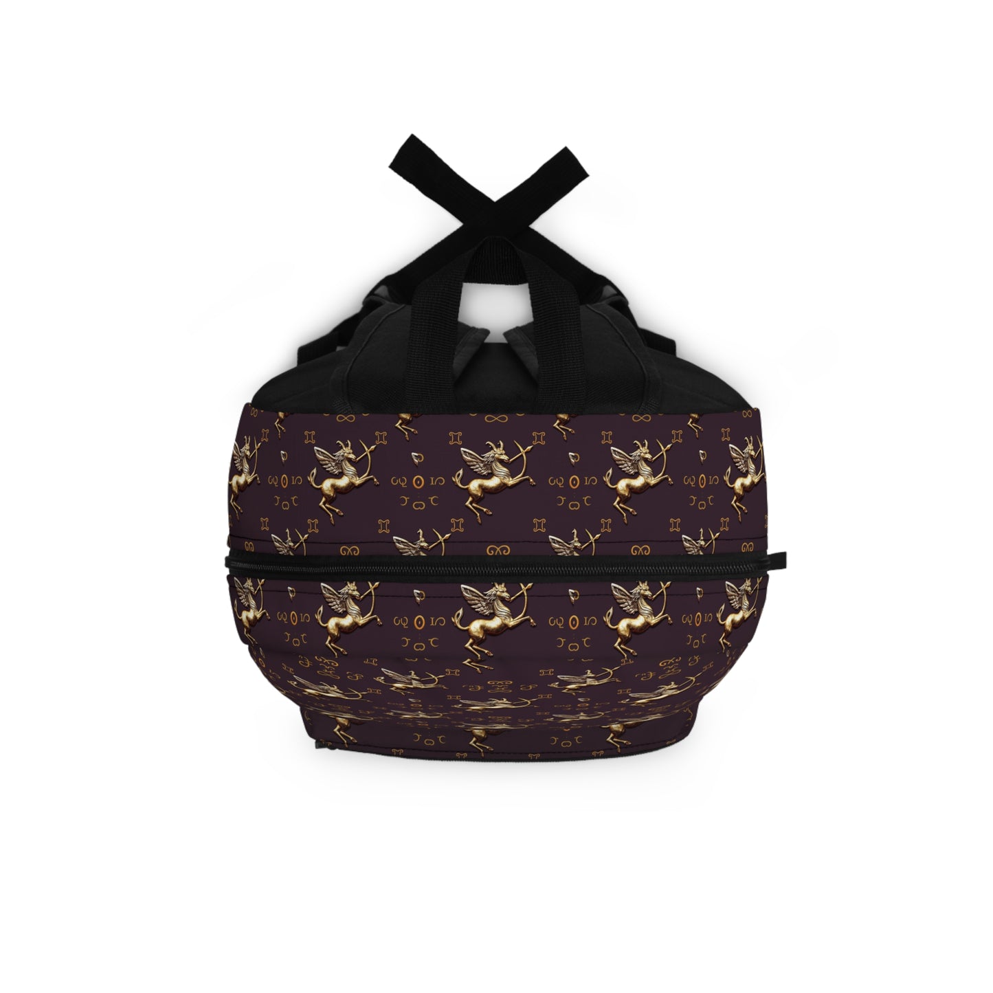 Backpack, Sagittarius, Zodiac, Metal Pattern