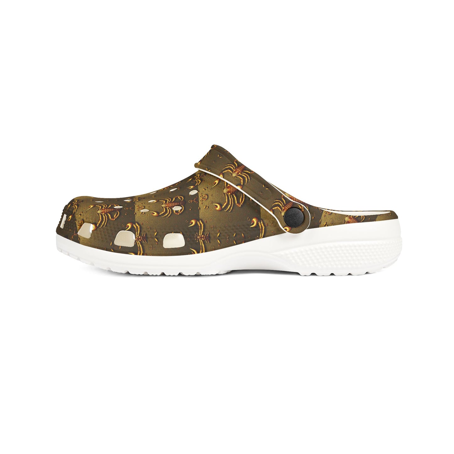 EVA Foam Rubber Shoes, (AOP), Scorpio, Zodiac, Pattern