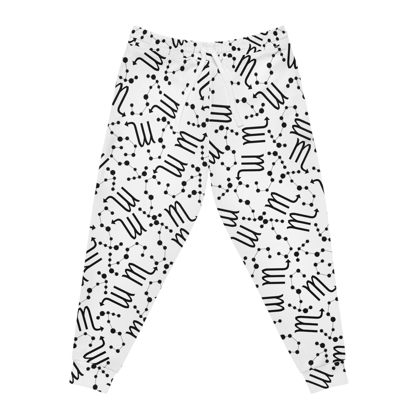 Athletic Joggers Scorpio Zodiac sign (AOP)